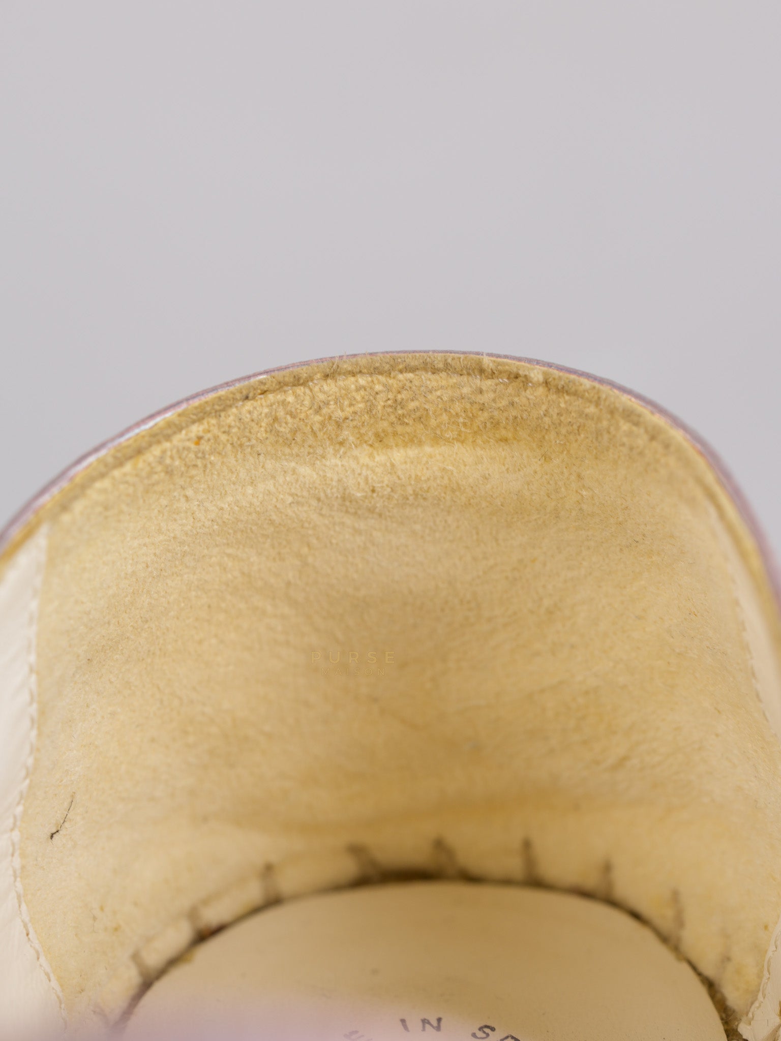 Laminated Lambskin Pink Grosgrain Embroidered CC Espadrilles Size 39 EU (24.5cm) | Purse Maison Luxury Bags Shop