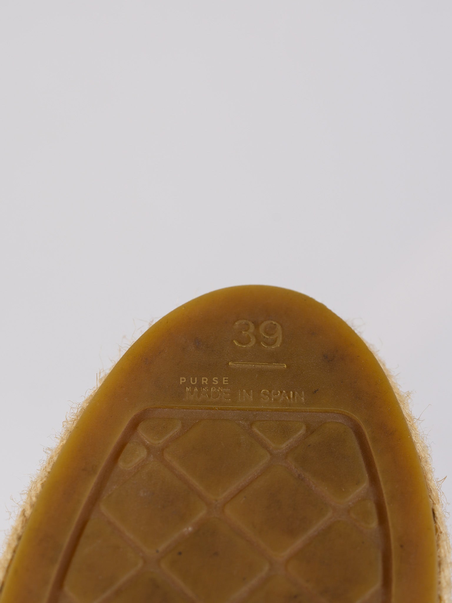 Laminated Lambskin Pink Grosgrain Embroidered CC Espadrilles Size 39 EU (24.5cm) | Purse Maison Luxury Bags Shop