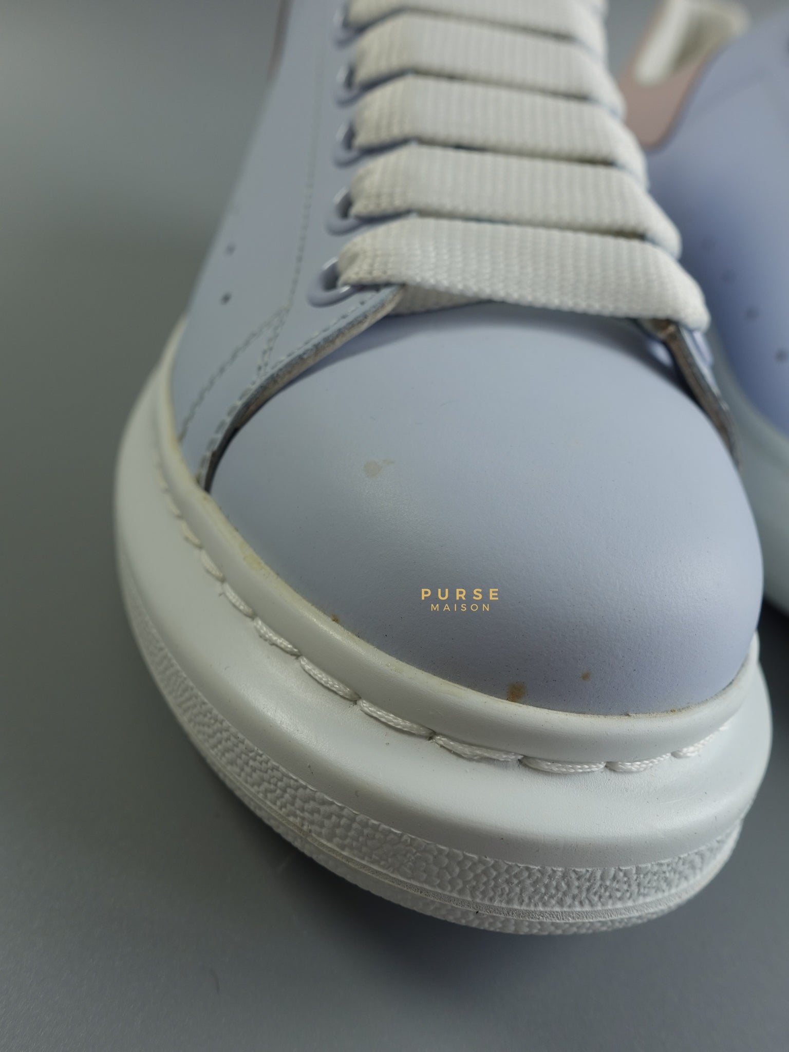 Larry Blue & Pink Women’s Sneakers Size 39 (25.5cm) | Purse Maison Luxury Bags Shop