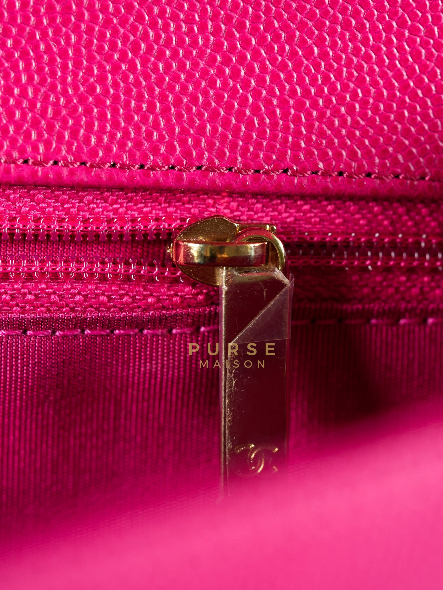 Le Boy New Medium in Pink Caviar Leather & Light Gold Hardware (Series 23) | Purse Maison Luxury Bags Shop