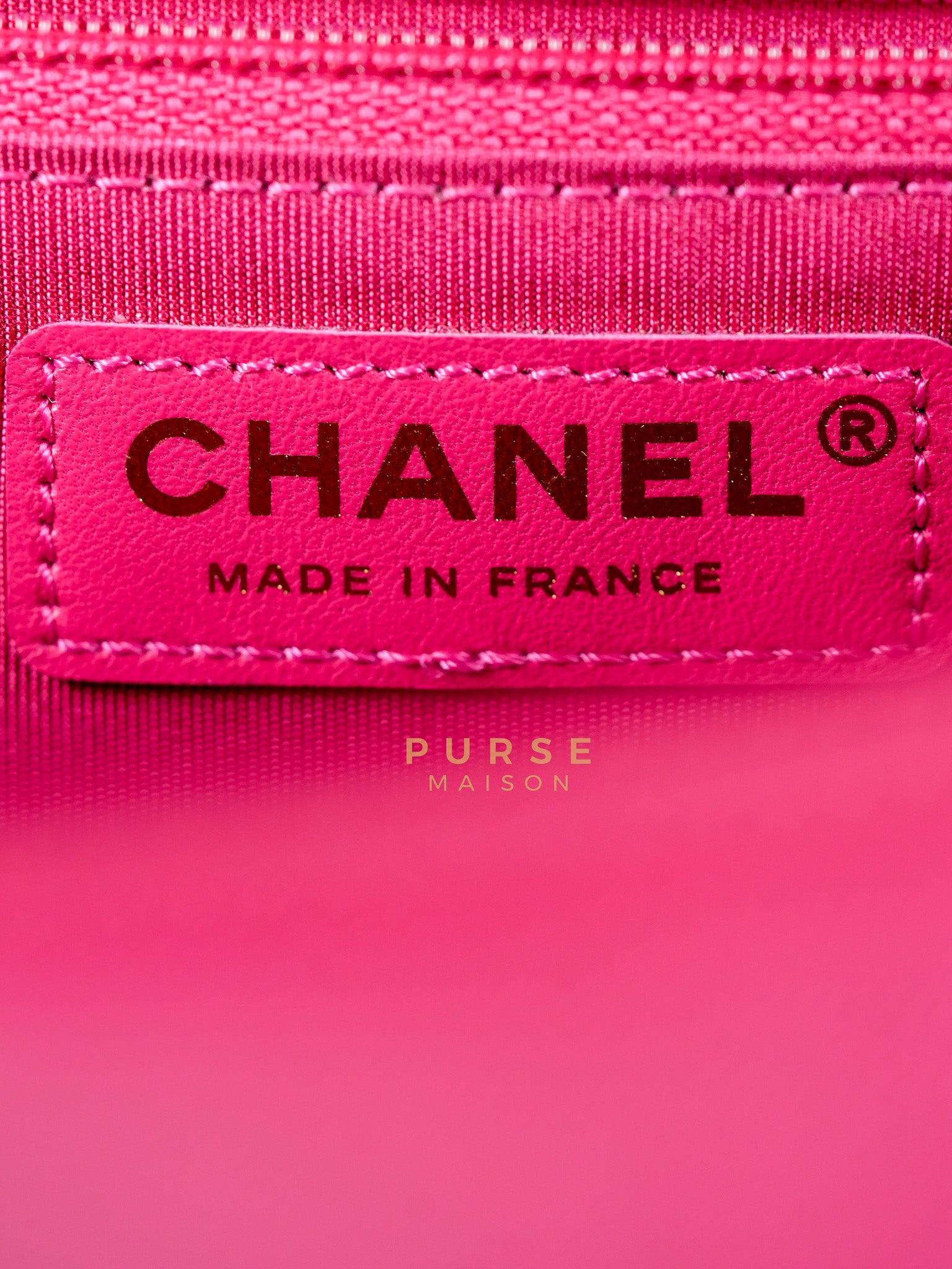 Le Boy New Medium in Pink Caviar Leather & Light Gold Hardware (Series 23) | Purse Maison Luxury Bags Shop