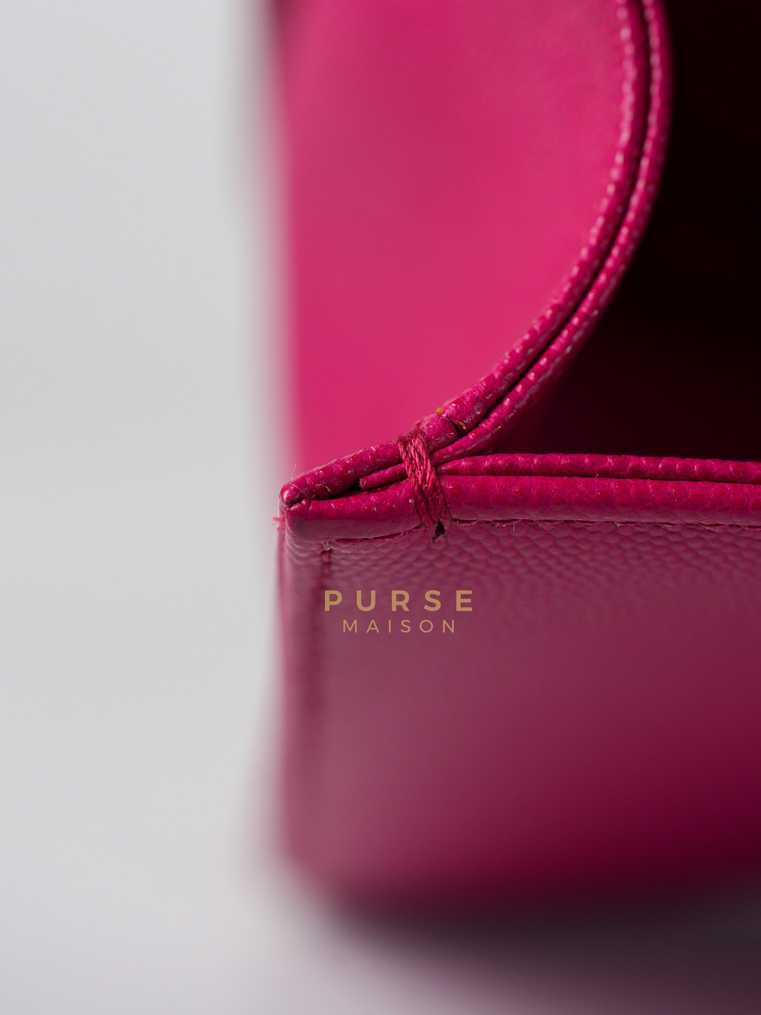 Le Boy New Medium in Pink Caviar Leather & Light Gold Hardware (Series 23) | Purse Maison Luxury Bags Shop