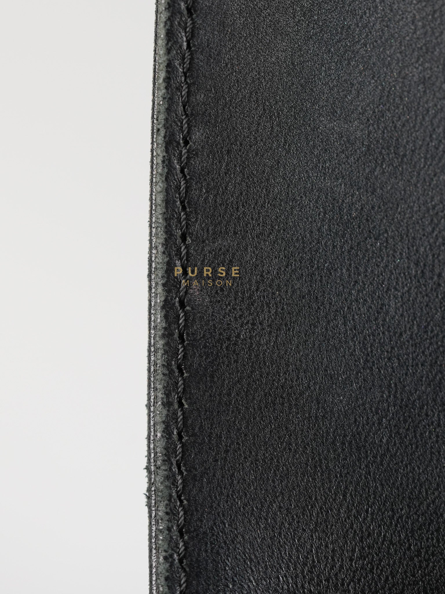 Le Boy Old Medium in Black Quilted Lambskin Leather & Ruthenium Hardware (Series 23) | Purse Maison Luxury Bags Shop