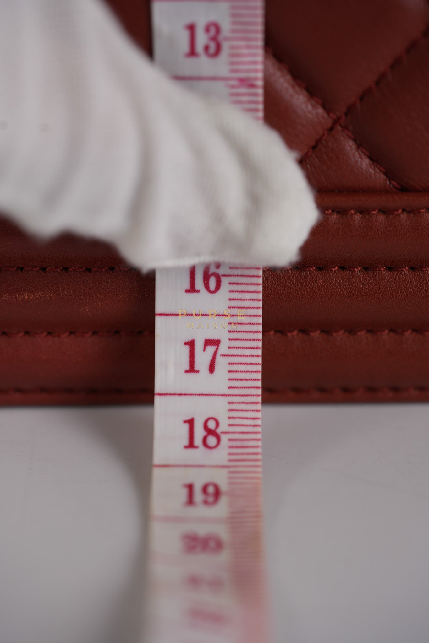 Le Boy Old Medium in Maroon Quilted Lambskin Leather & Aged Gold Hardware Series 25 | Purse Maison Luxury Bags Shop