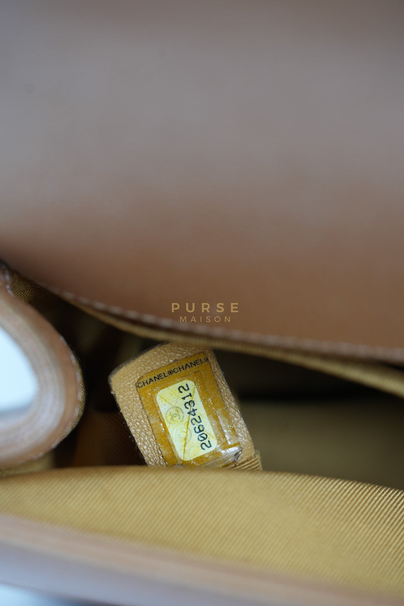 Le Boy Old Medium in Metallic Bronze Quilted Calfskin Leather and Gold Hardware Series 20 | Purse Maison Luxury Bags Shop