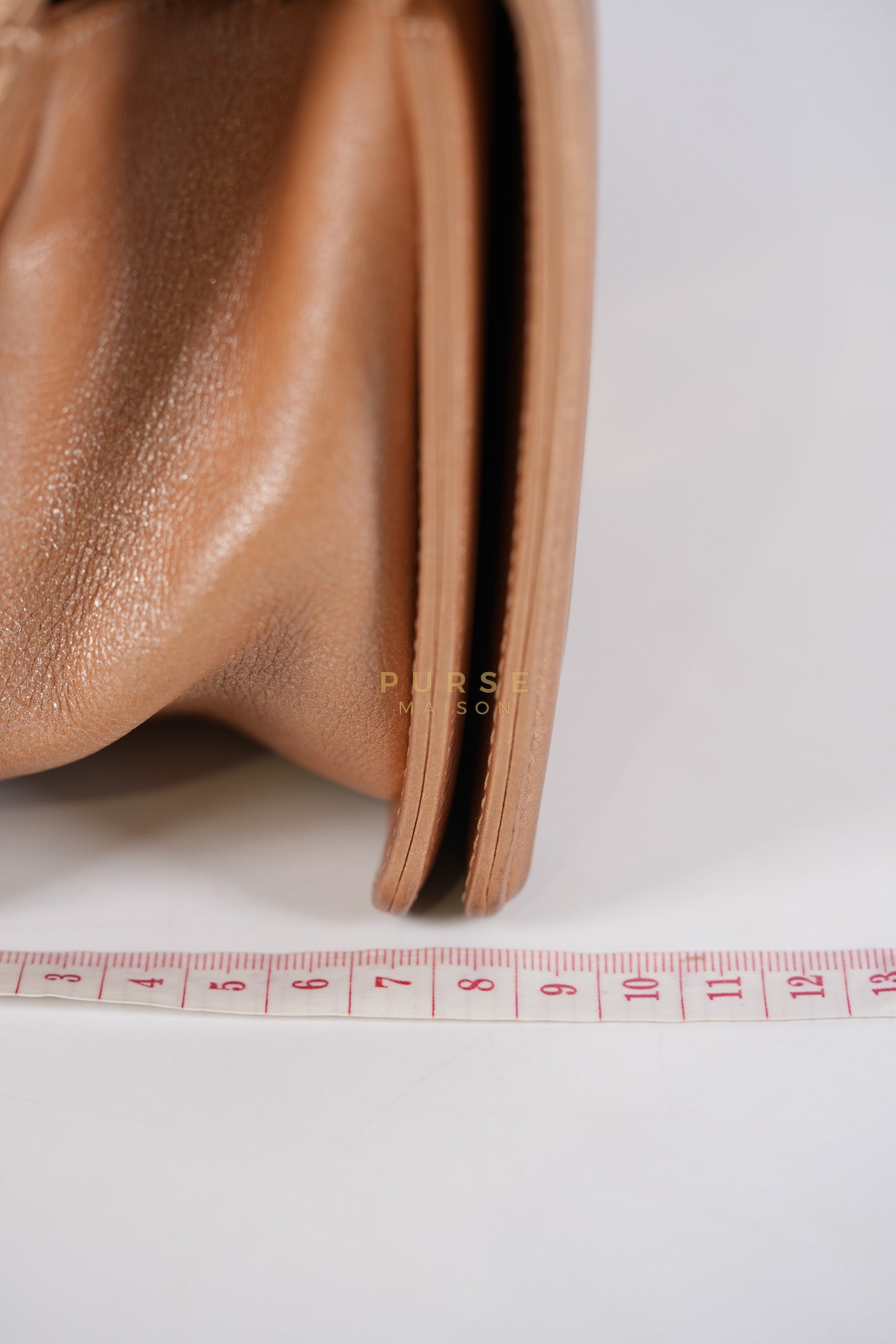 Le Boy Old Medium in Metallic Bronze Quilted Calfskin Leather and Gold Hardware Series 20 | Purse Maison Luxury Bags Shop