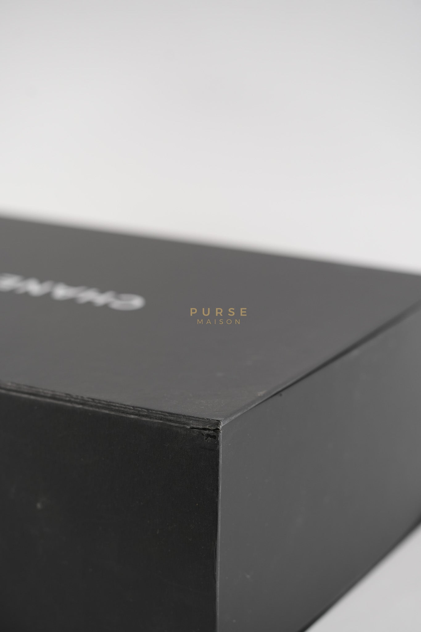 Le Boy Wallet On Chain in Black Caviar Leather Aged Gold Hardware (Microchip) | Purse Maison Luxury Bags Shop