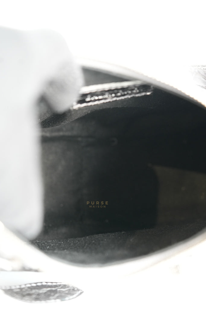 Le Cagole Mini Metalic Silver Shoulder Bag | Purse Maison Luxury Bags Shop