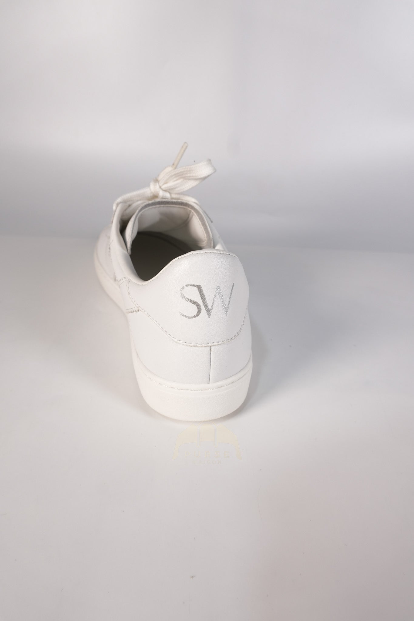 Leather White Sneakers 36.5 EU(23.3 cm) | Purse Maison Luxury Bags Shop