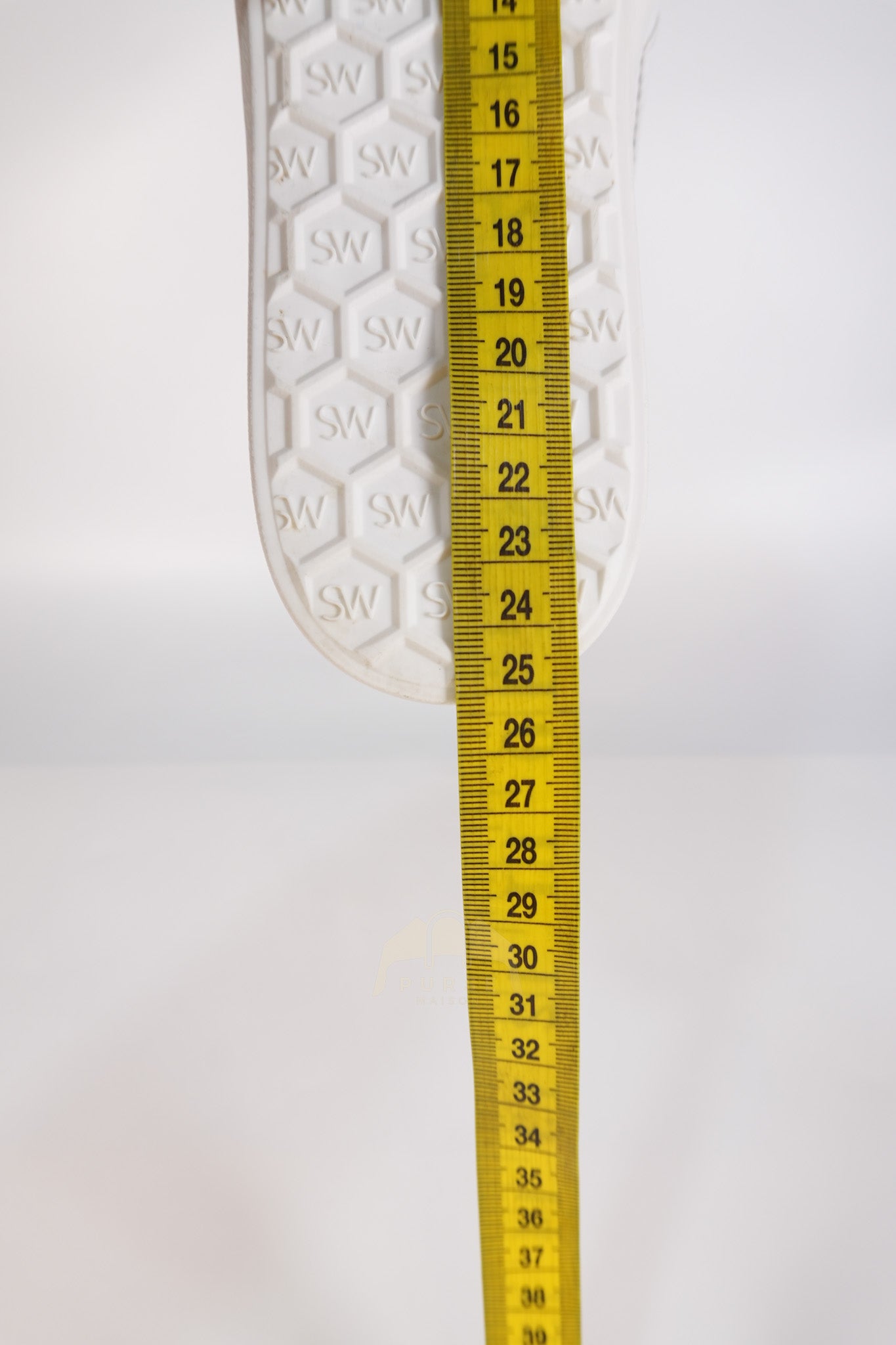 Leather White Sneakers 36.5 EU(23.3 cm) | Purse Maison Luxury Bags Shop