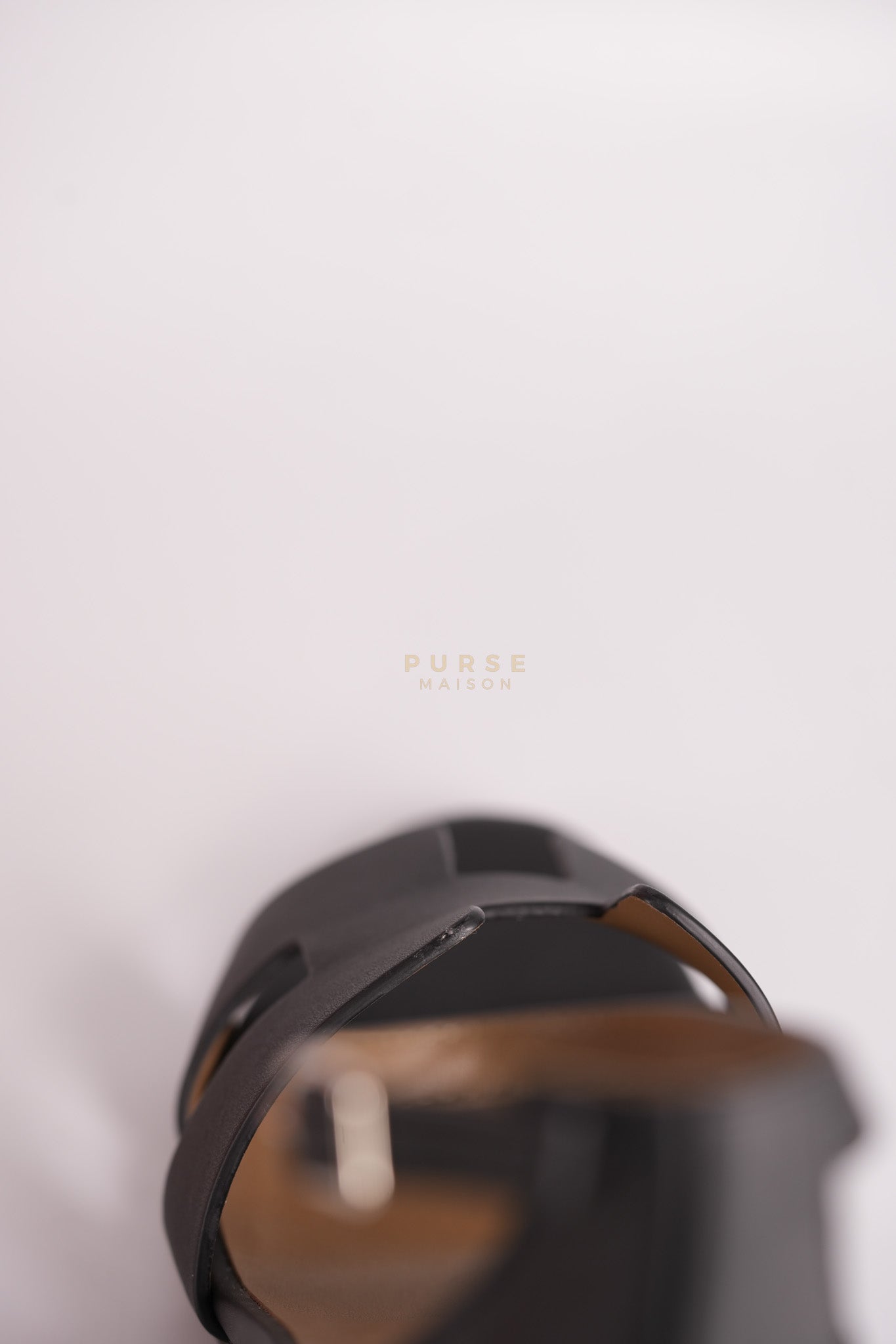 Legend Ankle Strap Wedge Sandals in Black Calfskin Leather Size 37 EU (23.5 cm) | Purse Maison Luxury Bags Shop