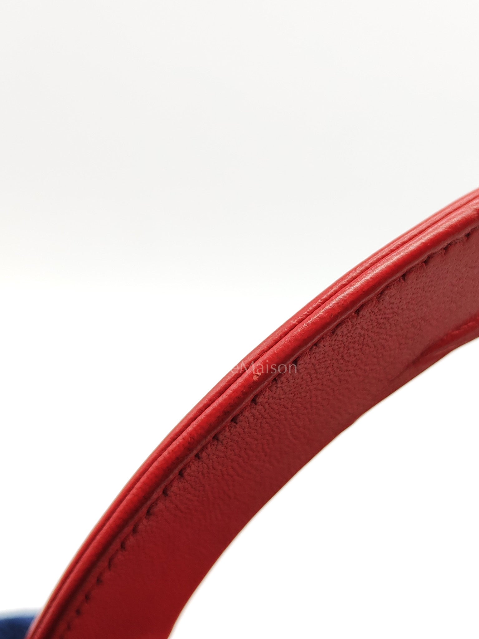 Lady Dior Medium in Red Quilted Cannage Lambskin Leather & Gold Hardware