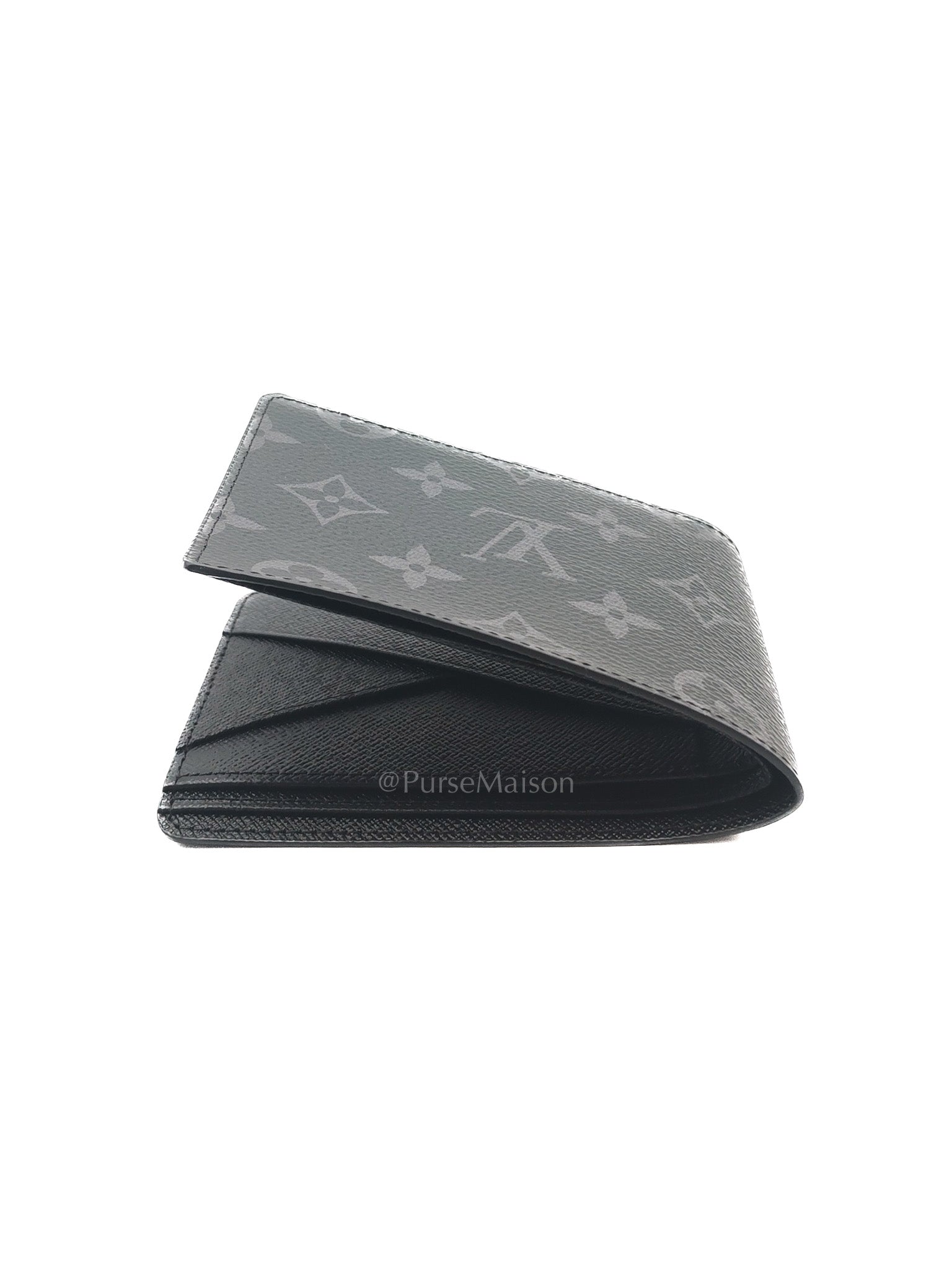 Multiple Wallet in Monogram Eclipse Canvas (Microchip)