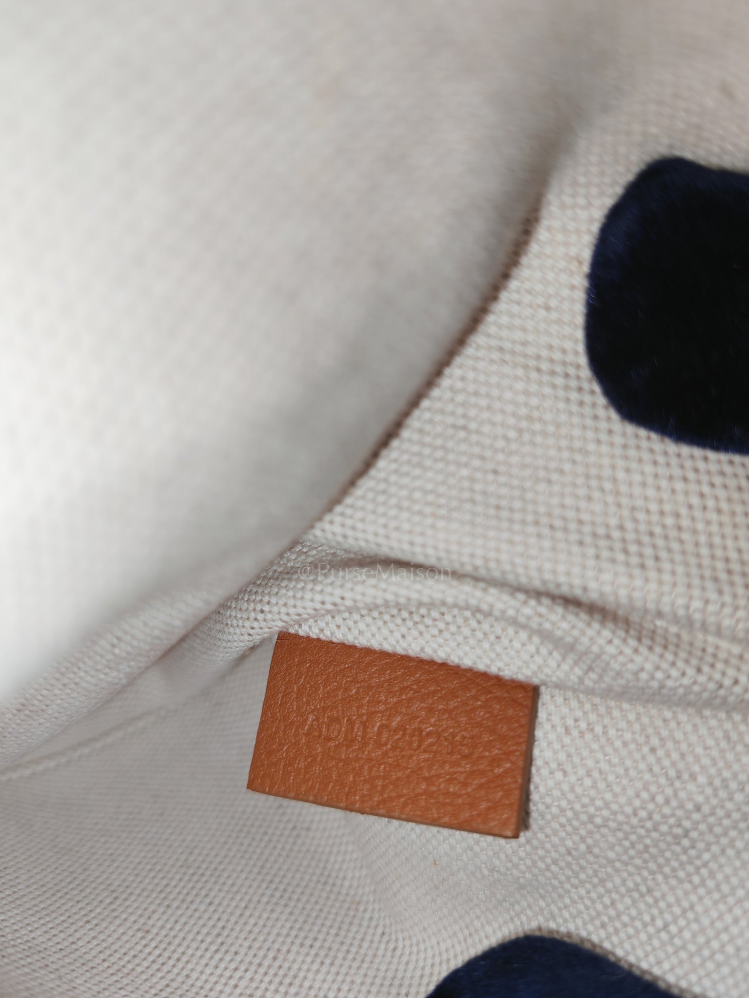 Necessaire Pouch in Linen and Cotton Bag Organizer