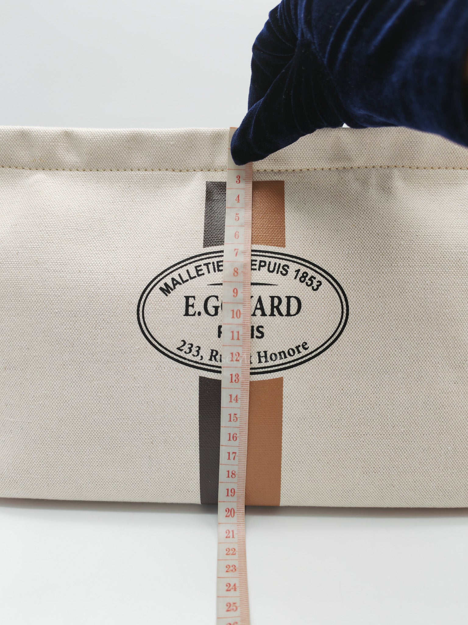 Necessaire Pouch in Linen and Cotton Bag Organizer
