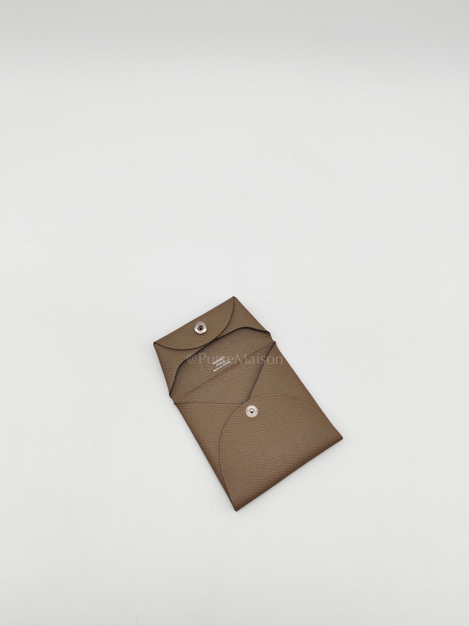 Bastia Change Purse in Alezan Evercolor Leather Stamp Y (2020)