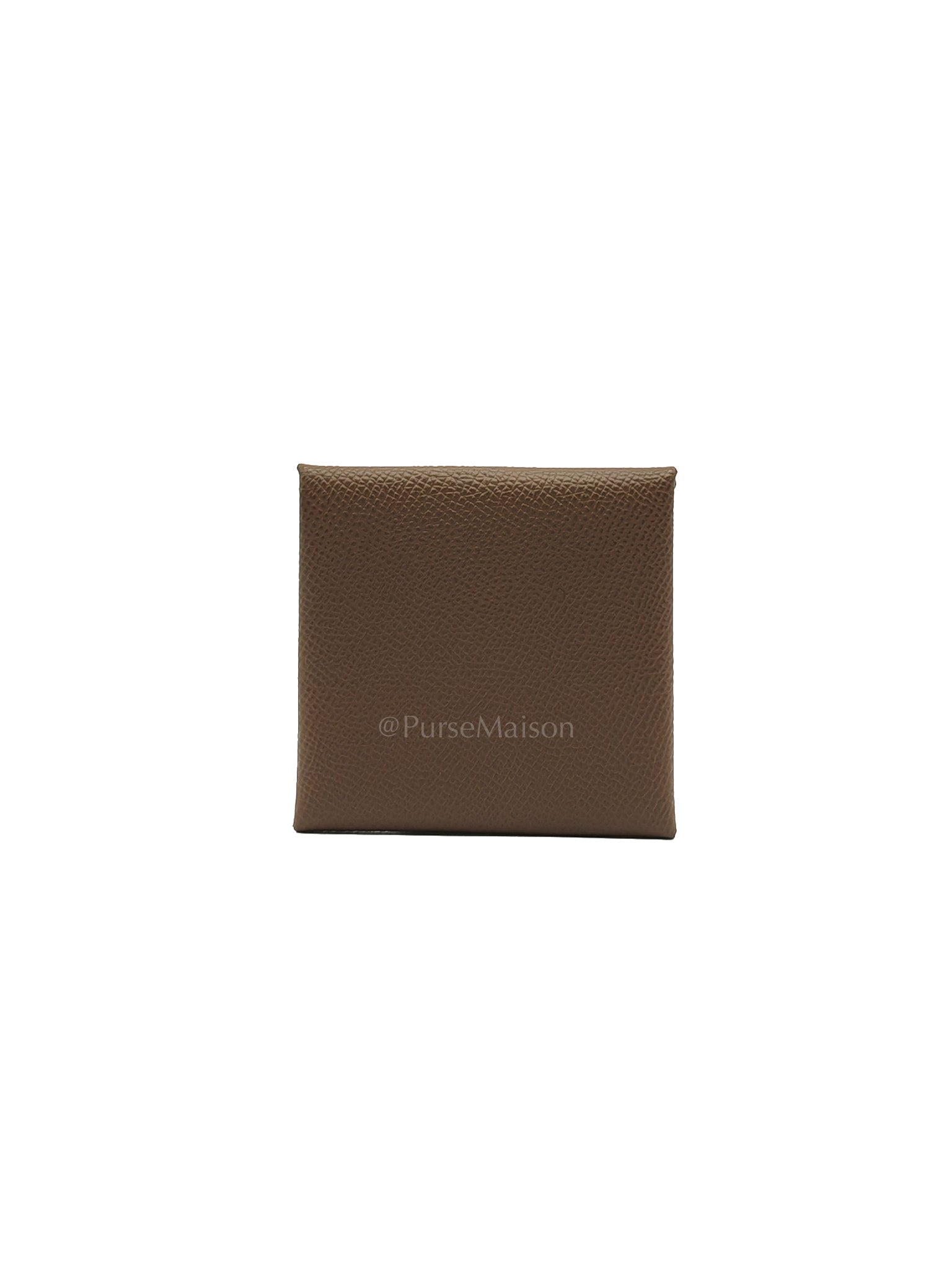 Bastia Change Purse in Alezan Evercolor Leather Stamp Y (2020)