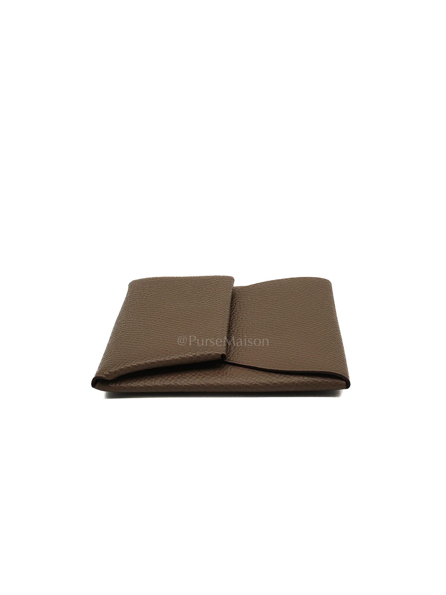 Bastia Change Purse in Alezan Evercolor Leather Stamp Y (2020)