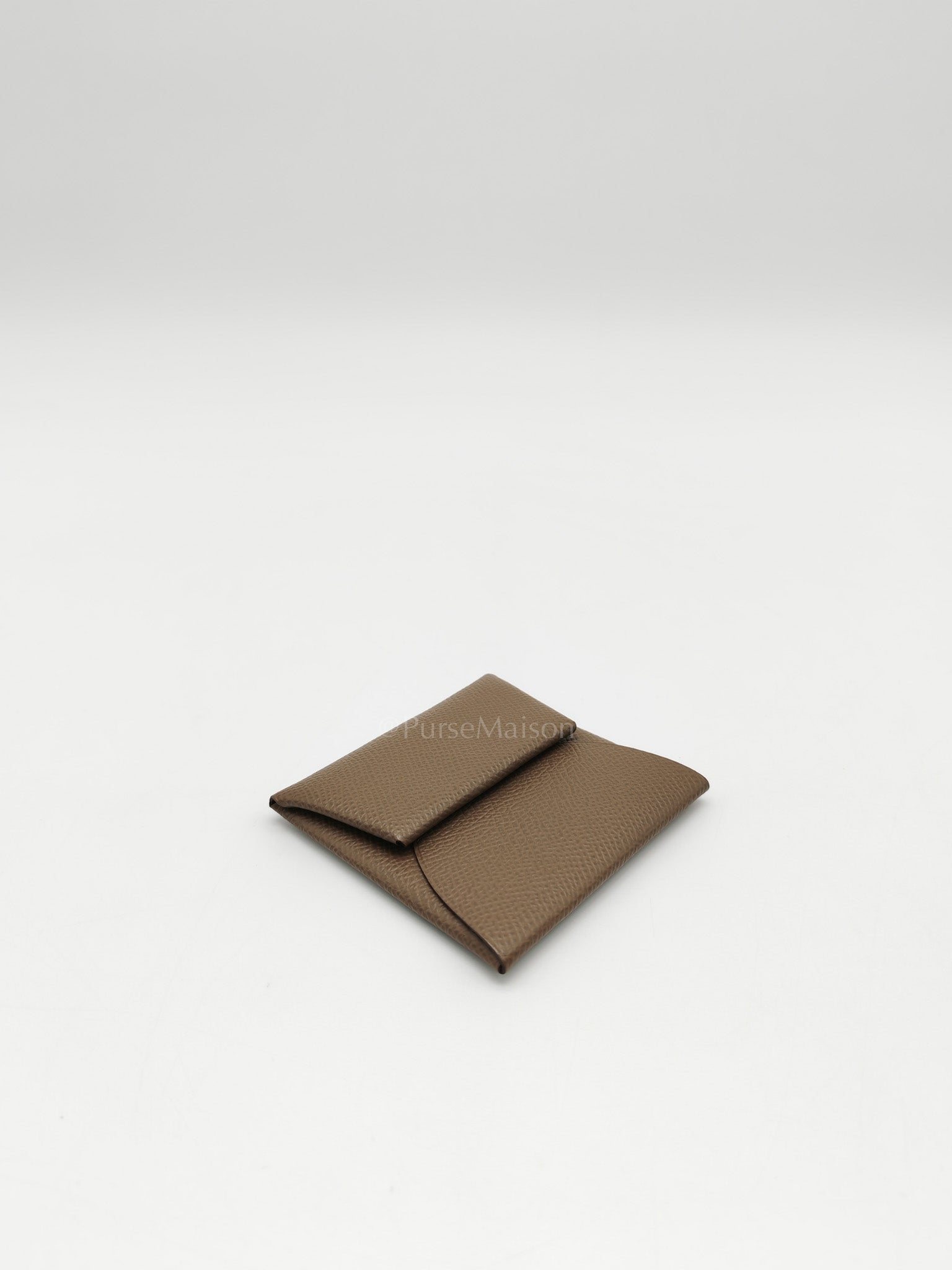 Bastia Change Purse in Alezan Evercolor Leather Stamp Y (2020)