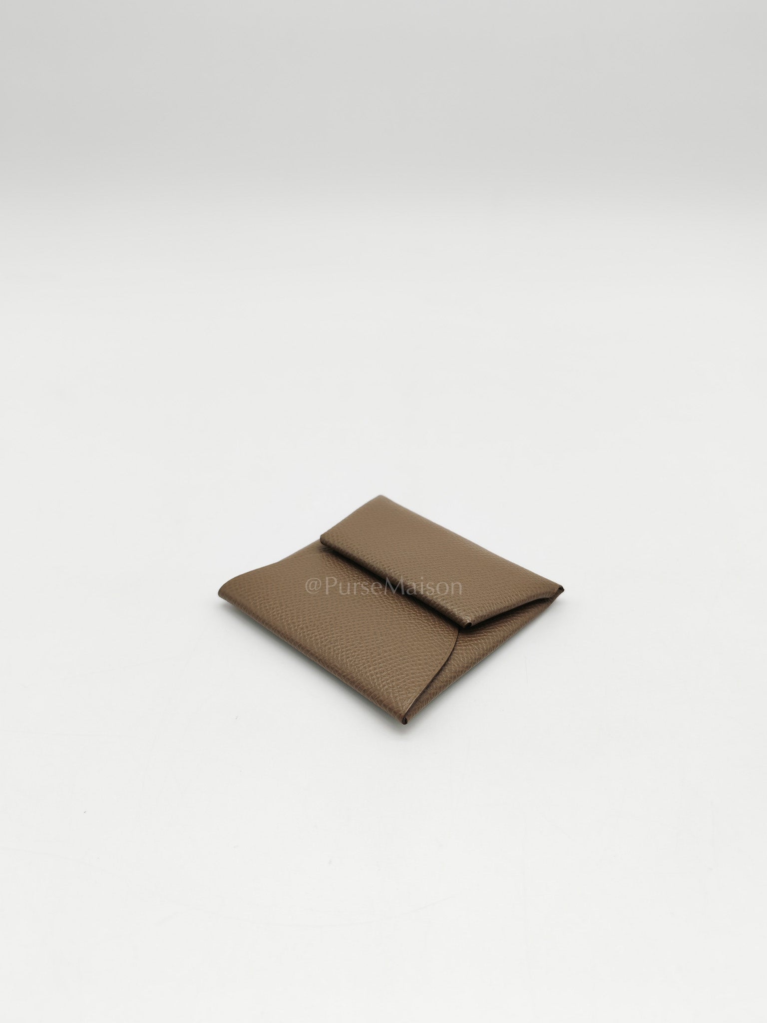 Bastia Change Purse in Alezan Evercolor Leather Stamp Y (2020)