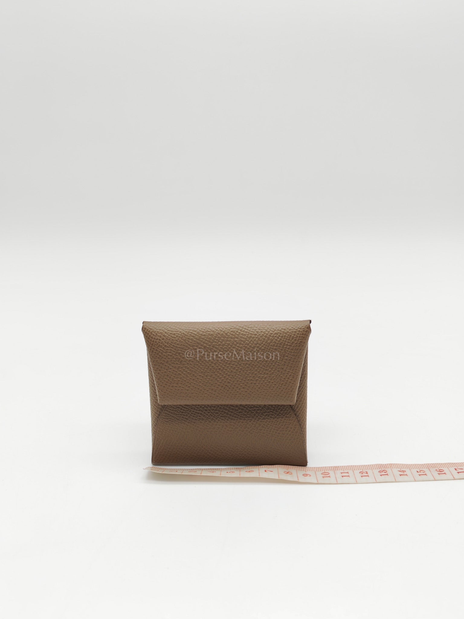 Bastia Change Purse in Alezan Evercolor Leather Stamp Y (2020)