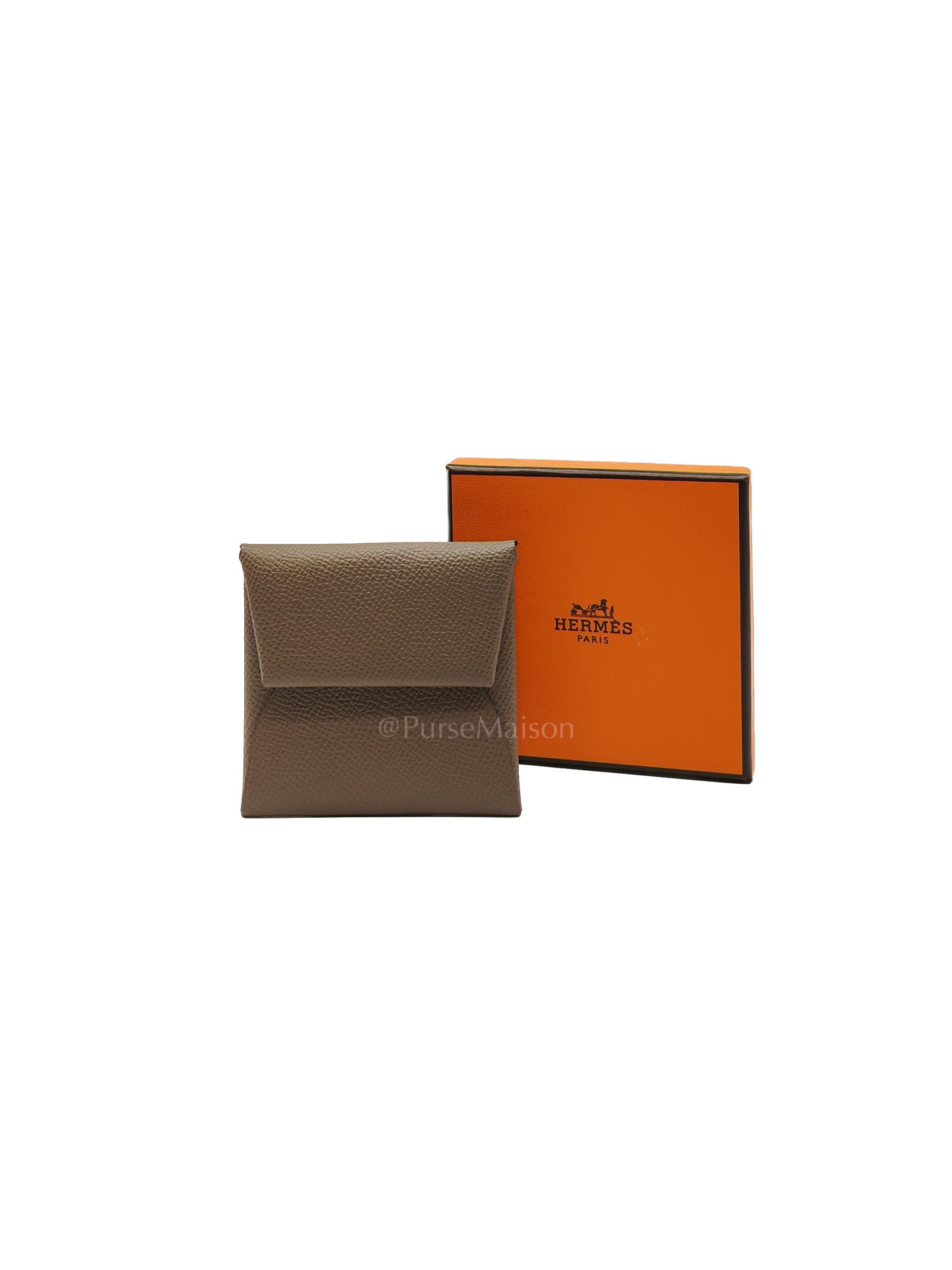 Bastia Change Purse in Alezan Evercolor Leather Stamp Y (2020)