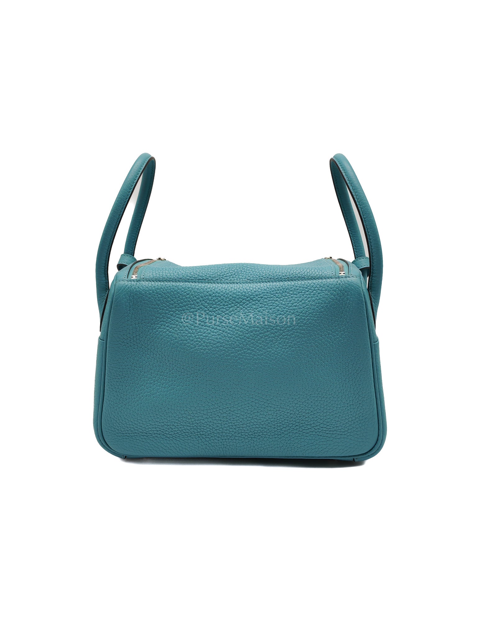 Lindy 26 Bleu Saint Clemence and Palladium Hardware Stamp T (2015) | Purse Maison Luxury Bags Shop