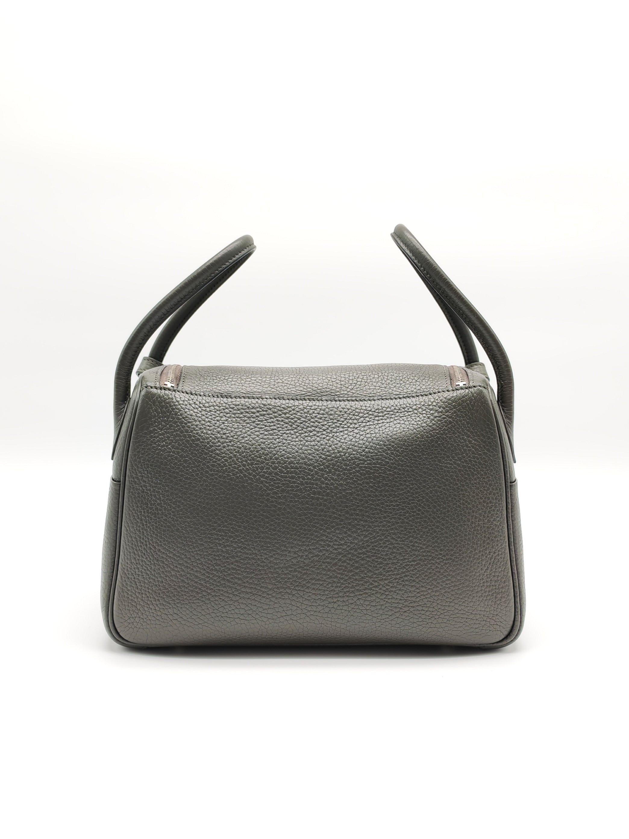 Lindy 26 Etain in Clemance Leather and Palladium Hardware Stamp X (2016) | Purse Maison Luxury Bags Shop