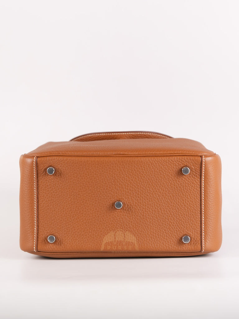 Lindy 26 in Gold Clemence Leather Palladium Hardware Stamp W(2024) | Purse Maison Luxury Bags Shop