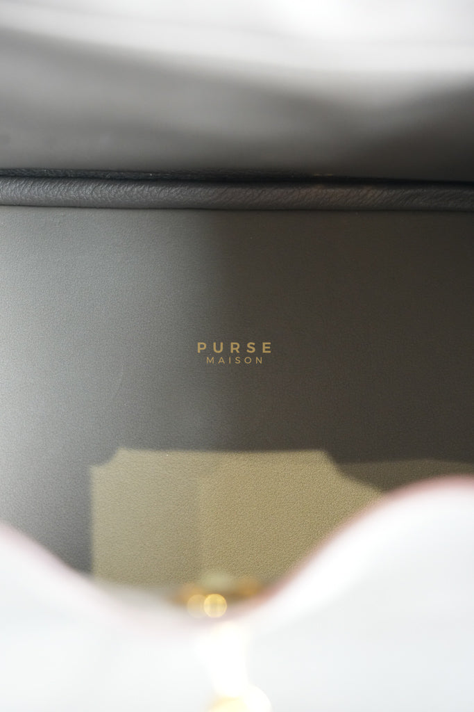 Lindy 26 in Taupe Evercolor Leather & Gold Hardware Stamp Z (2021) | Purse Maison Luxury Bags Shop