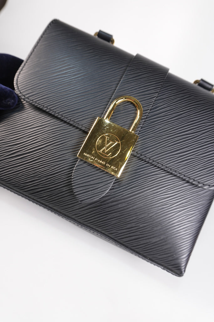 Locky BB in Black Epi Leather and Gold Hardware (Date Code: FL0189) | Purse Maison Luxury Bags Shop