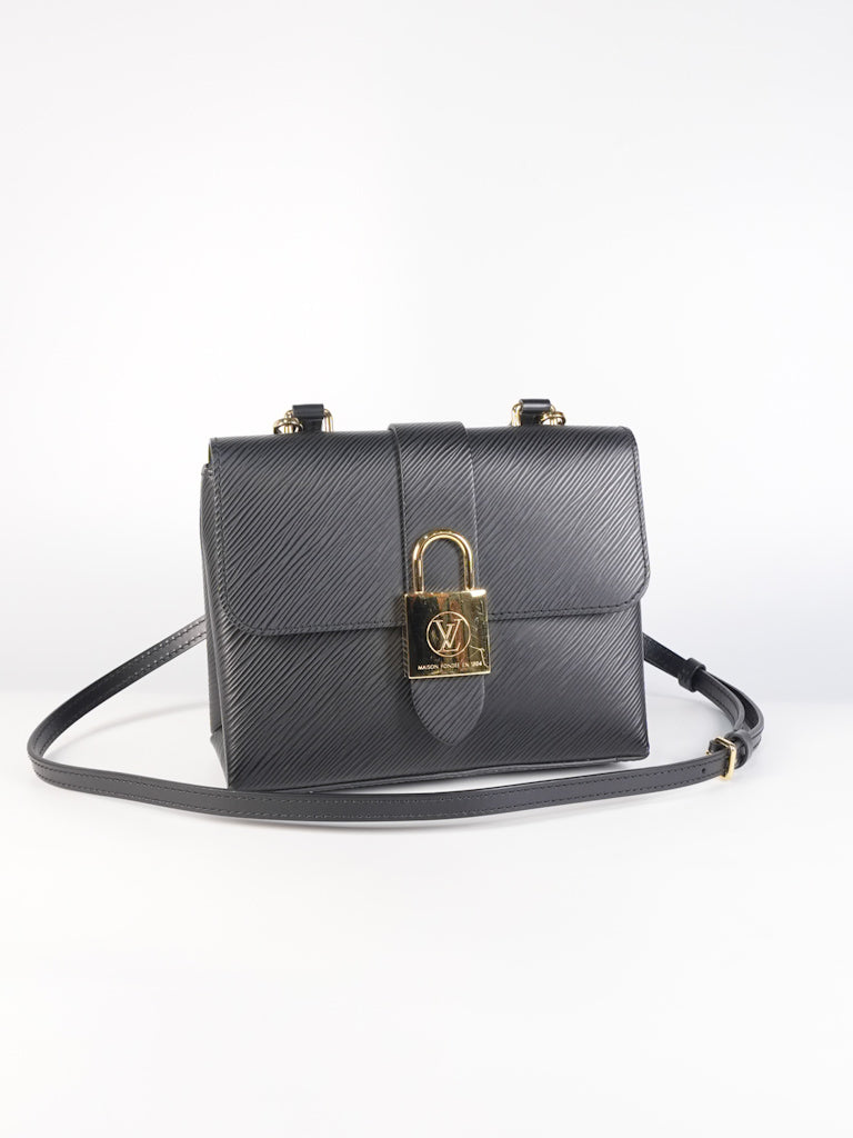 Locky BB in Black Epi Leather and Gold Hardware (Date Code: FL0189) | Purse Maison Luxury Bags Shop