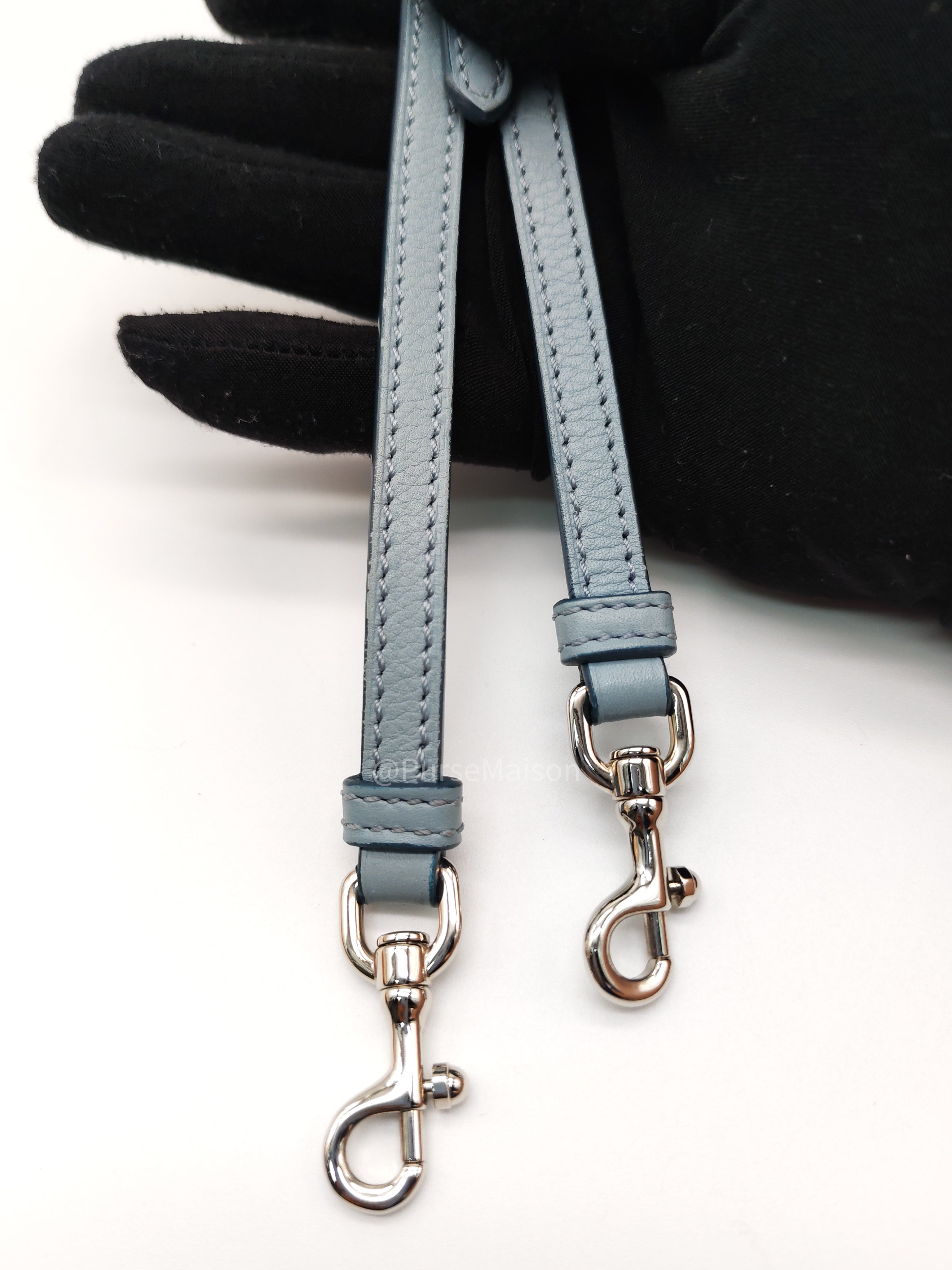 Loewe Amazon Small Stone Blue Soft Graine Calfskin Leather Shoulder Bag | Purse Maison Luxury Bags Shop