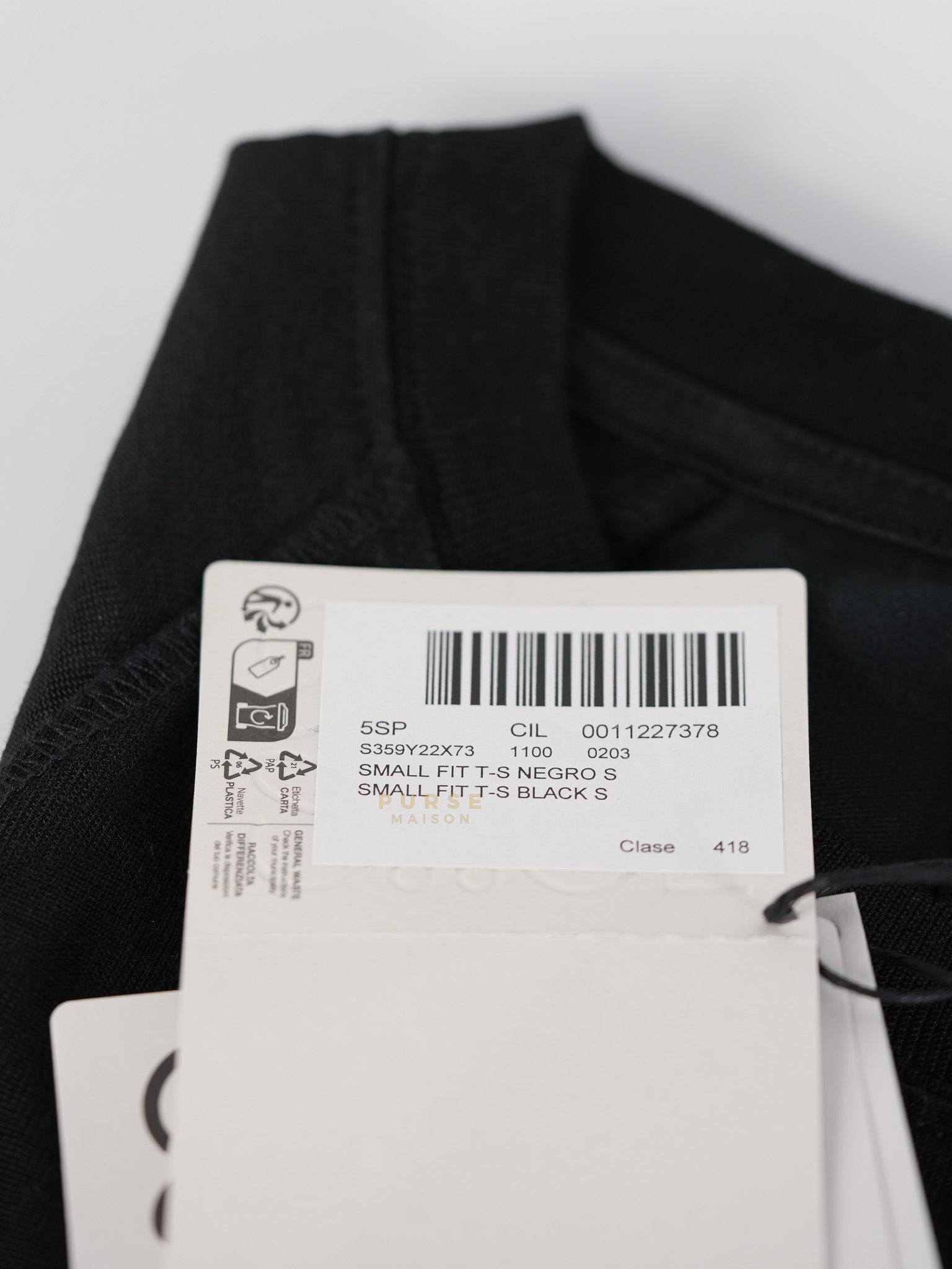 Holywood Fit T-Shirt in Black Size Small | Purse Maison Luxury Bags Shop