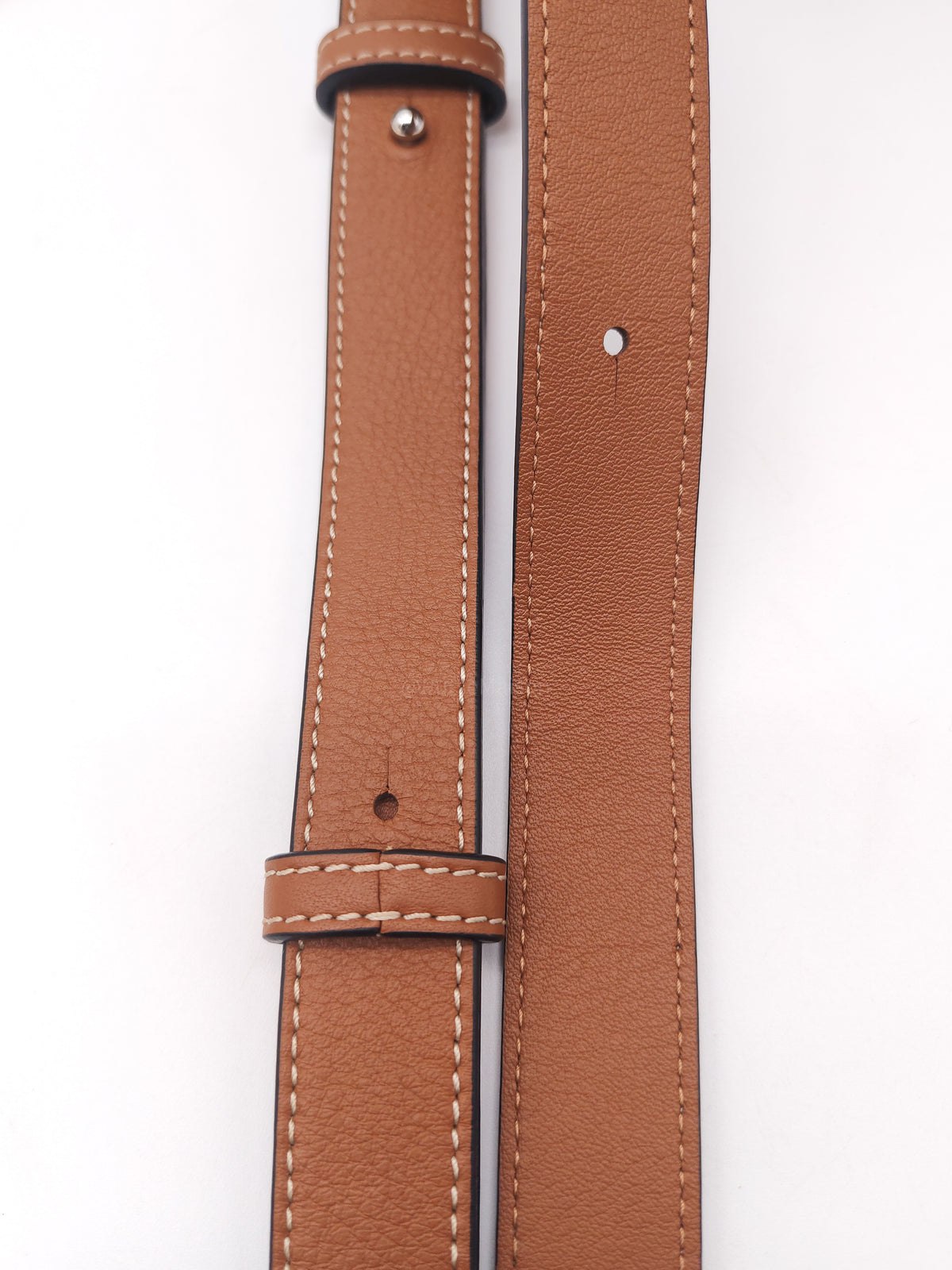 Loewe Large Elephant Bag in Tan Calfskin Leather Silver Hardware | Purse Maison Luxury Bags Shop