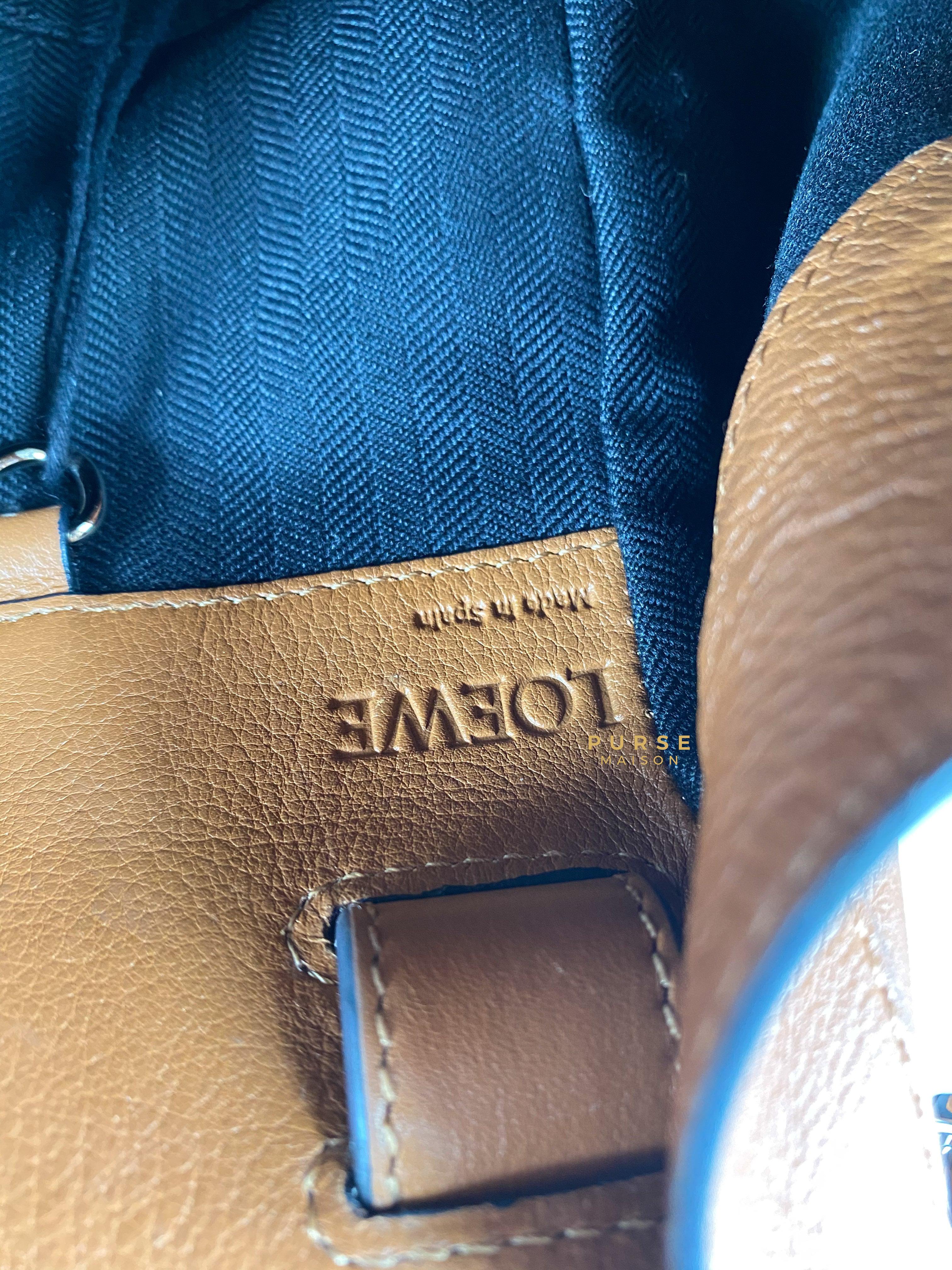 Loewe Large Hammock Bag Brown Soft Grained Calfskin | Purse Maison Luxury Bags Shop