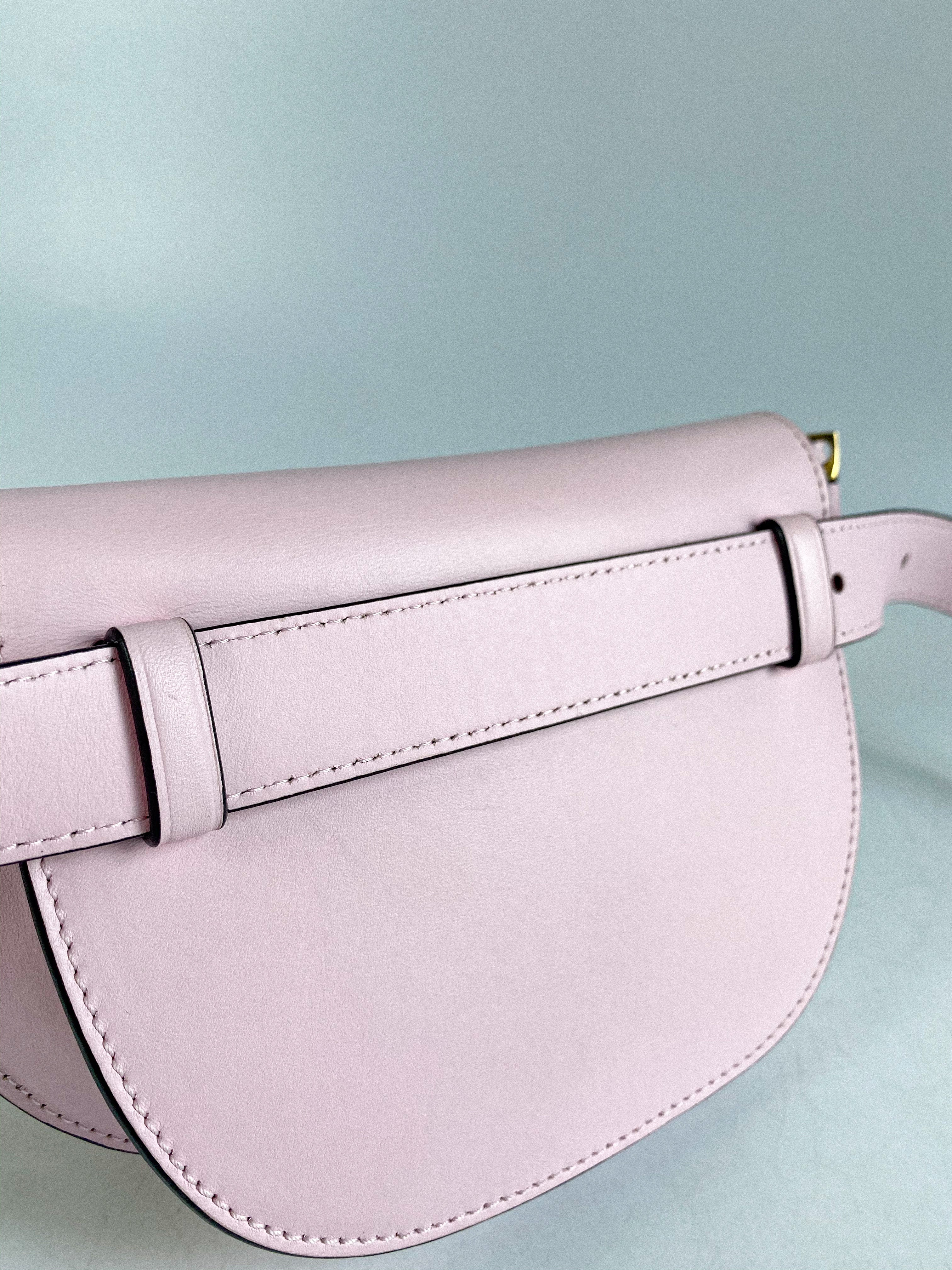 Loewe Mini Gate Bumbag Icy Pink