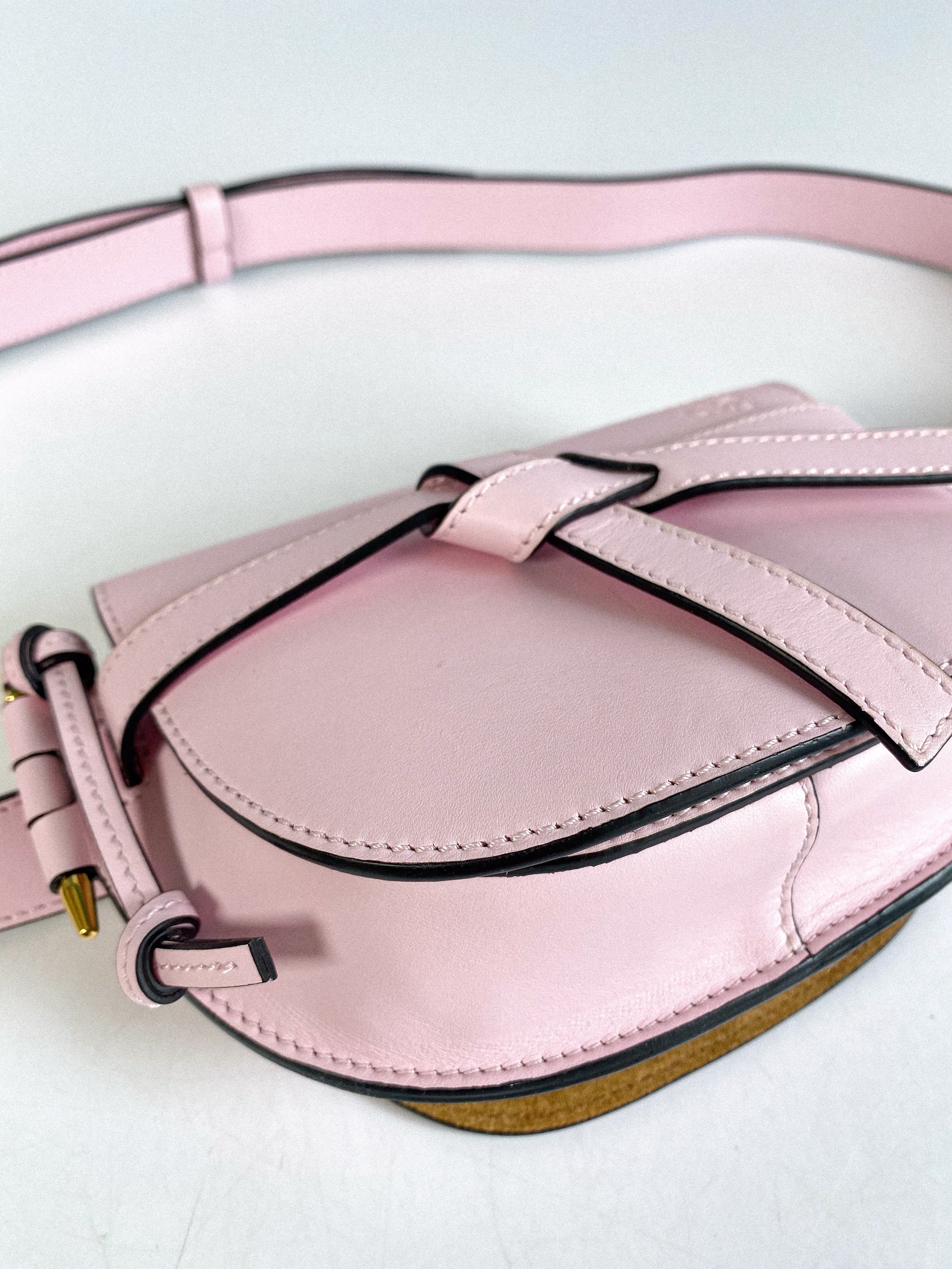 Loewe Mini Gate Bumbag Icy Pink