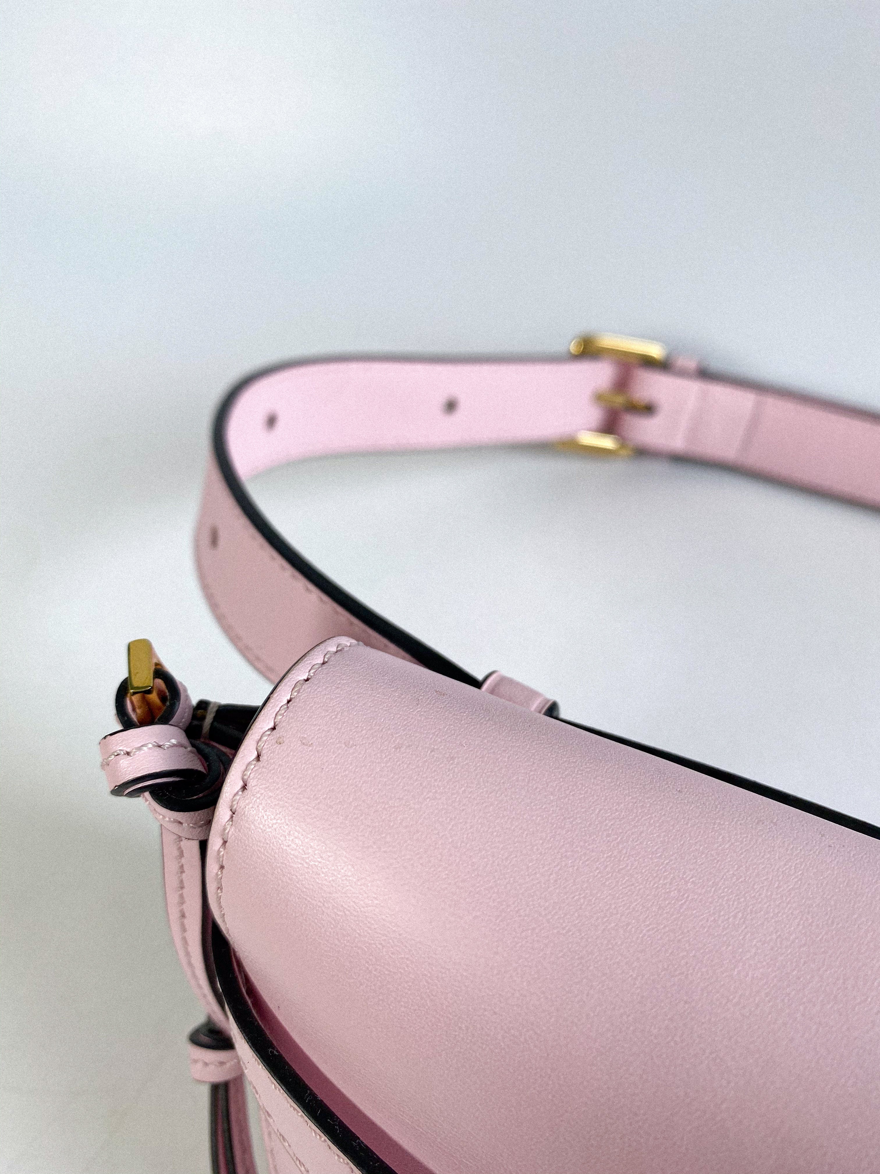 Loewe Mini Gate Bumbag Icy Pink