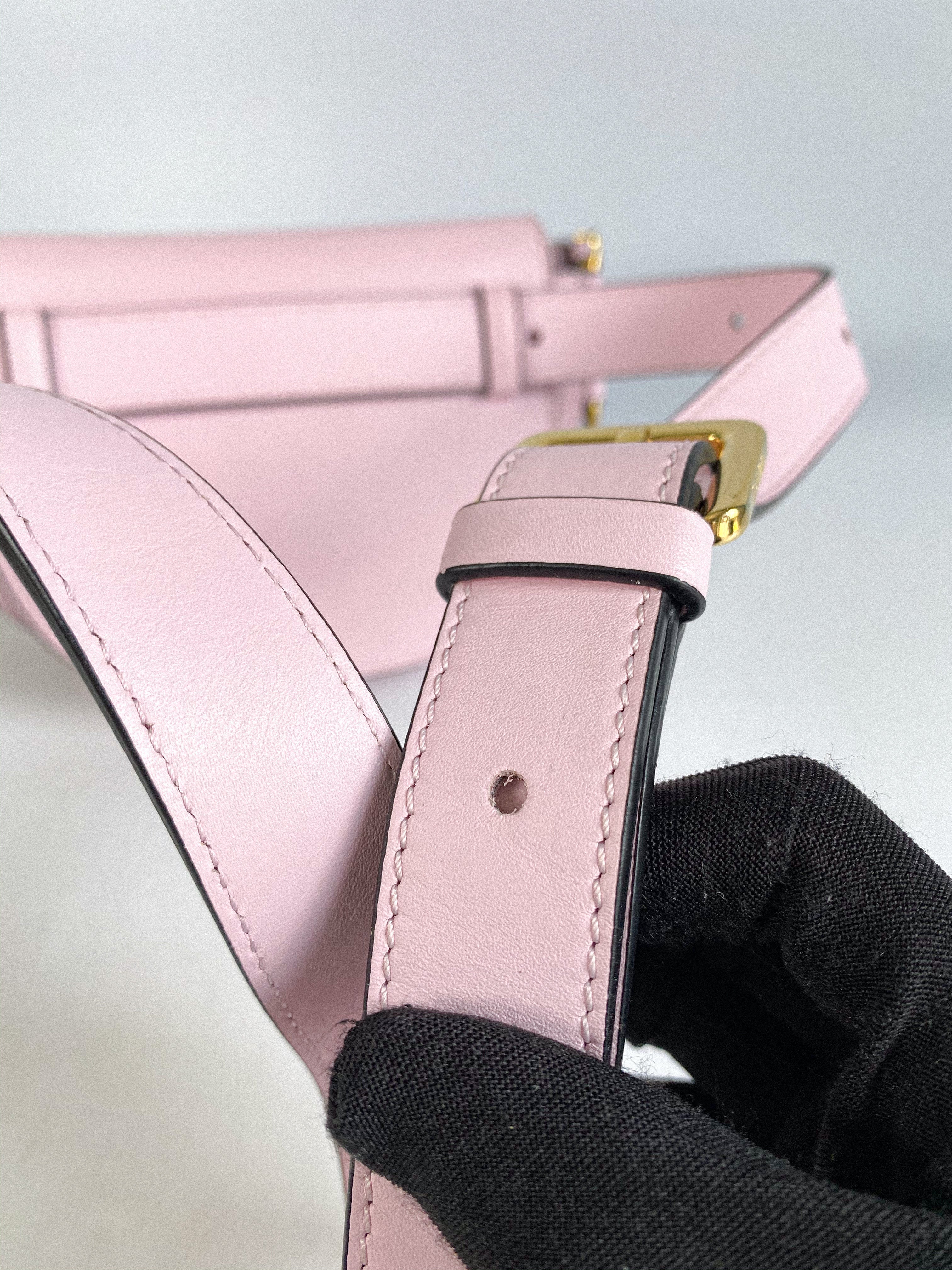 Loewe Mini Gate Bumbag Icy Pink