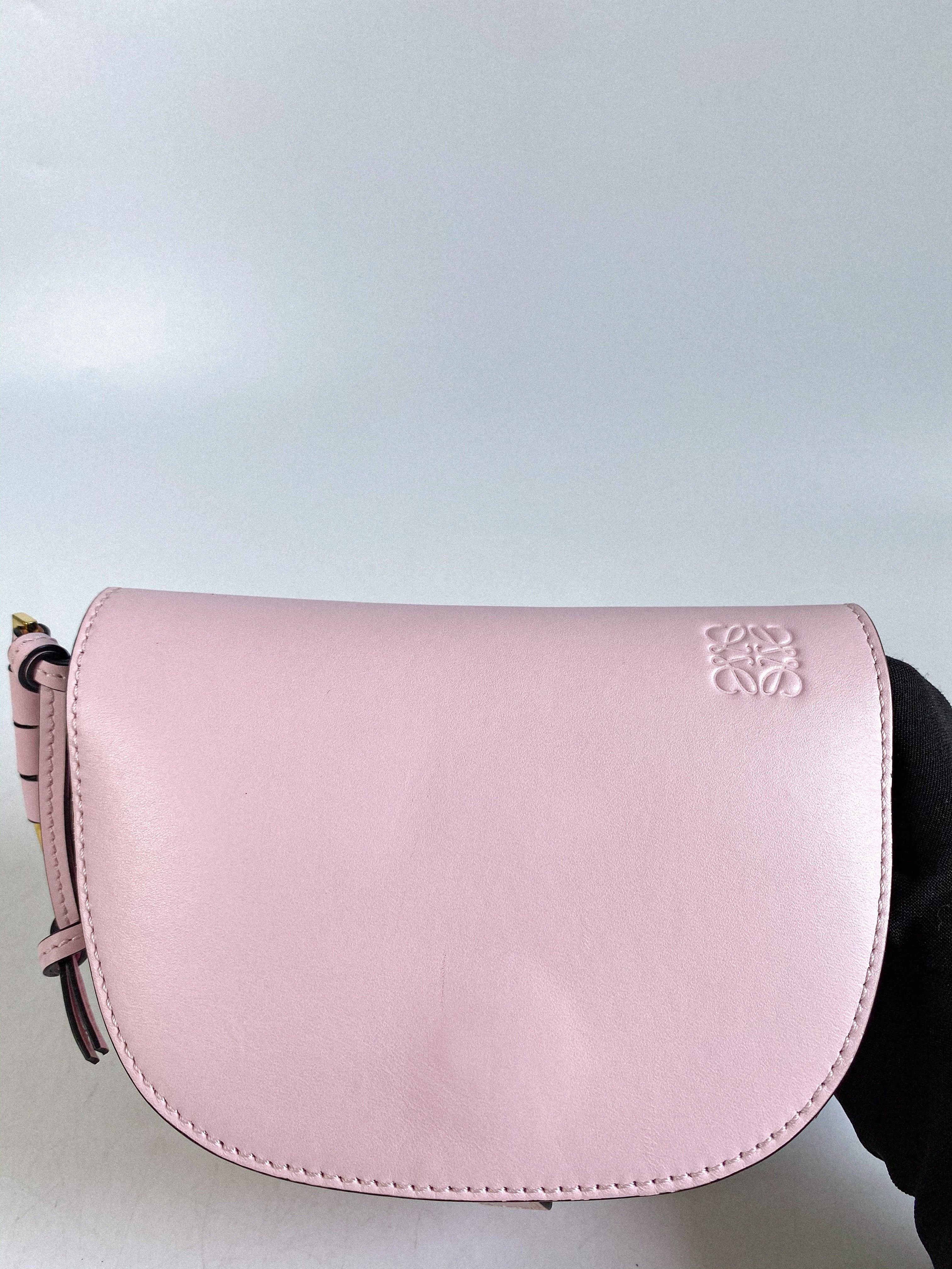 Loewe Mini Gate Bumbag Icy Pink
