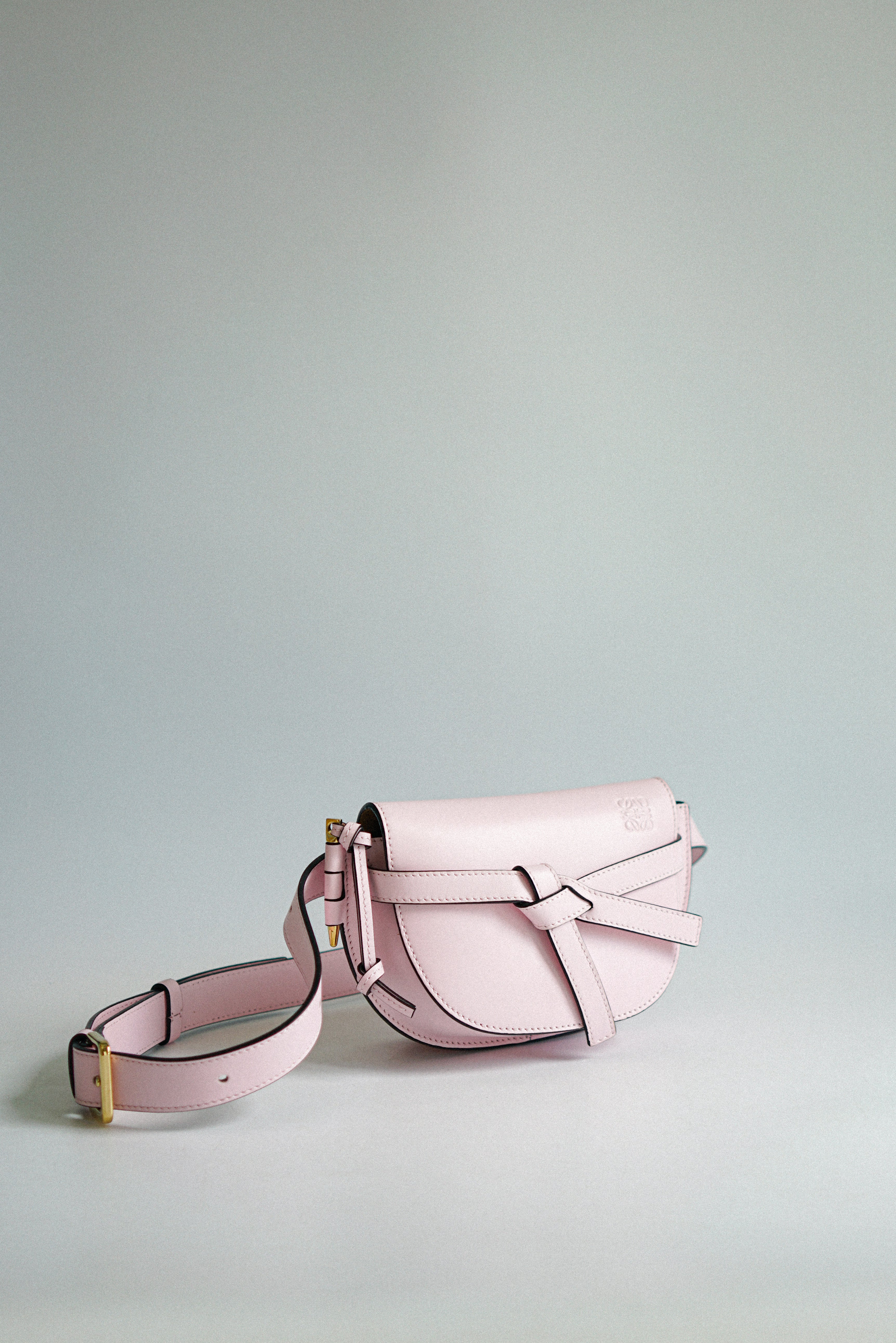 Loewe Mini Gate Bumbag Icy Pink