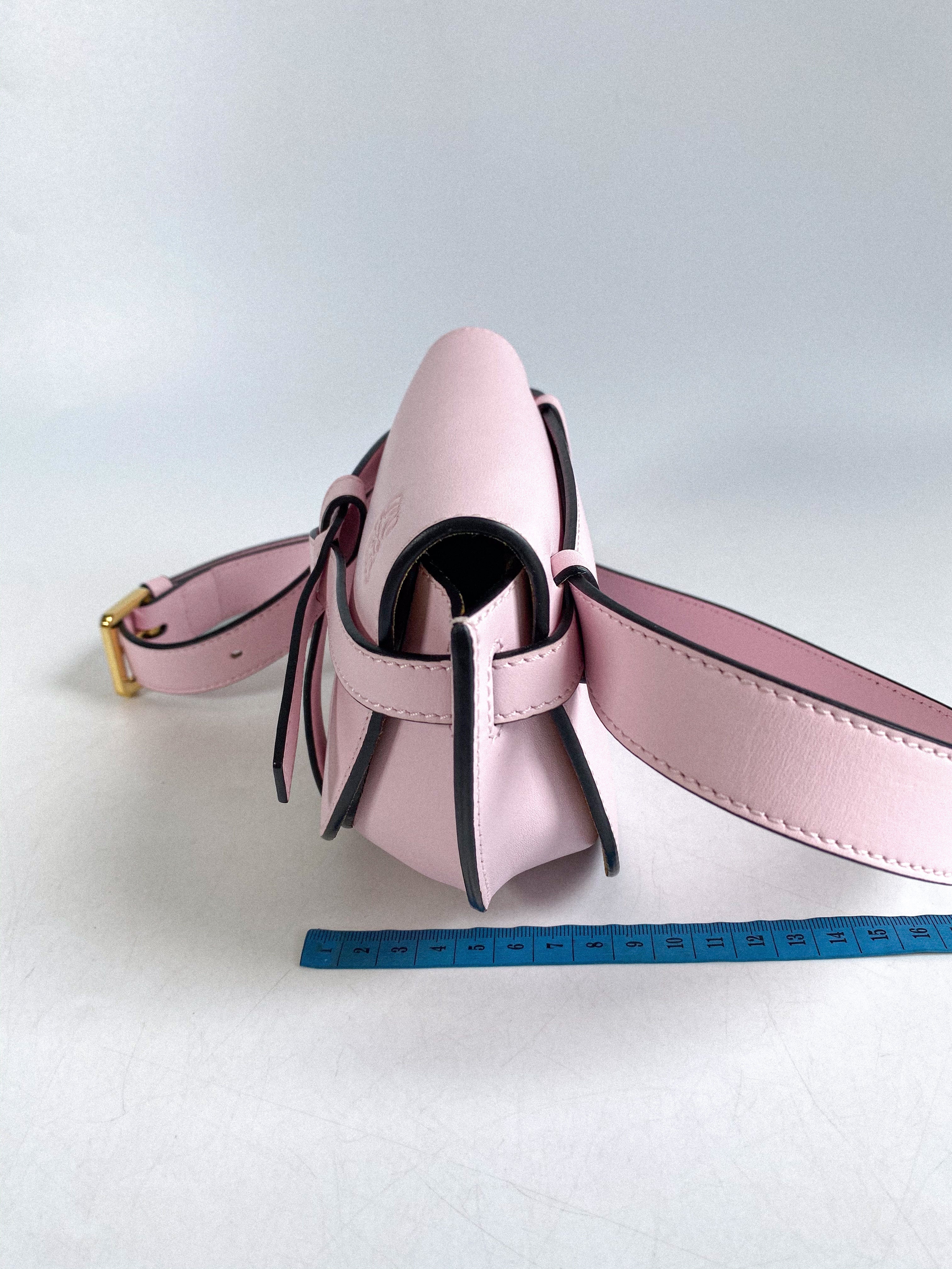 Loewe Mini Gate Bumbag Icy Pink