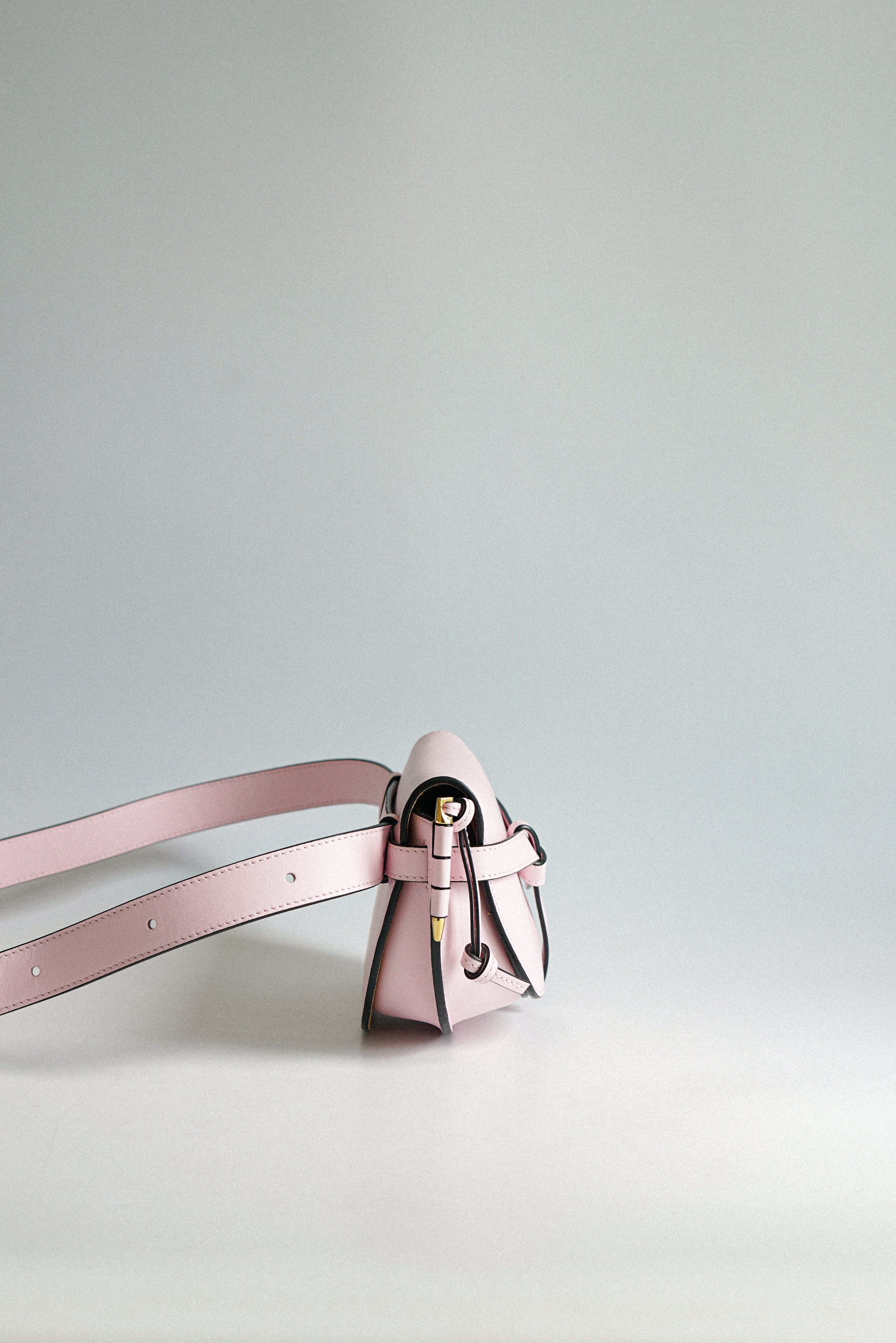 Loewe Mini Gate Bumbag Icy Pink