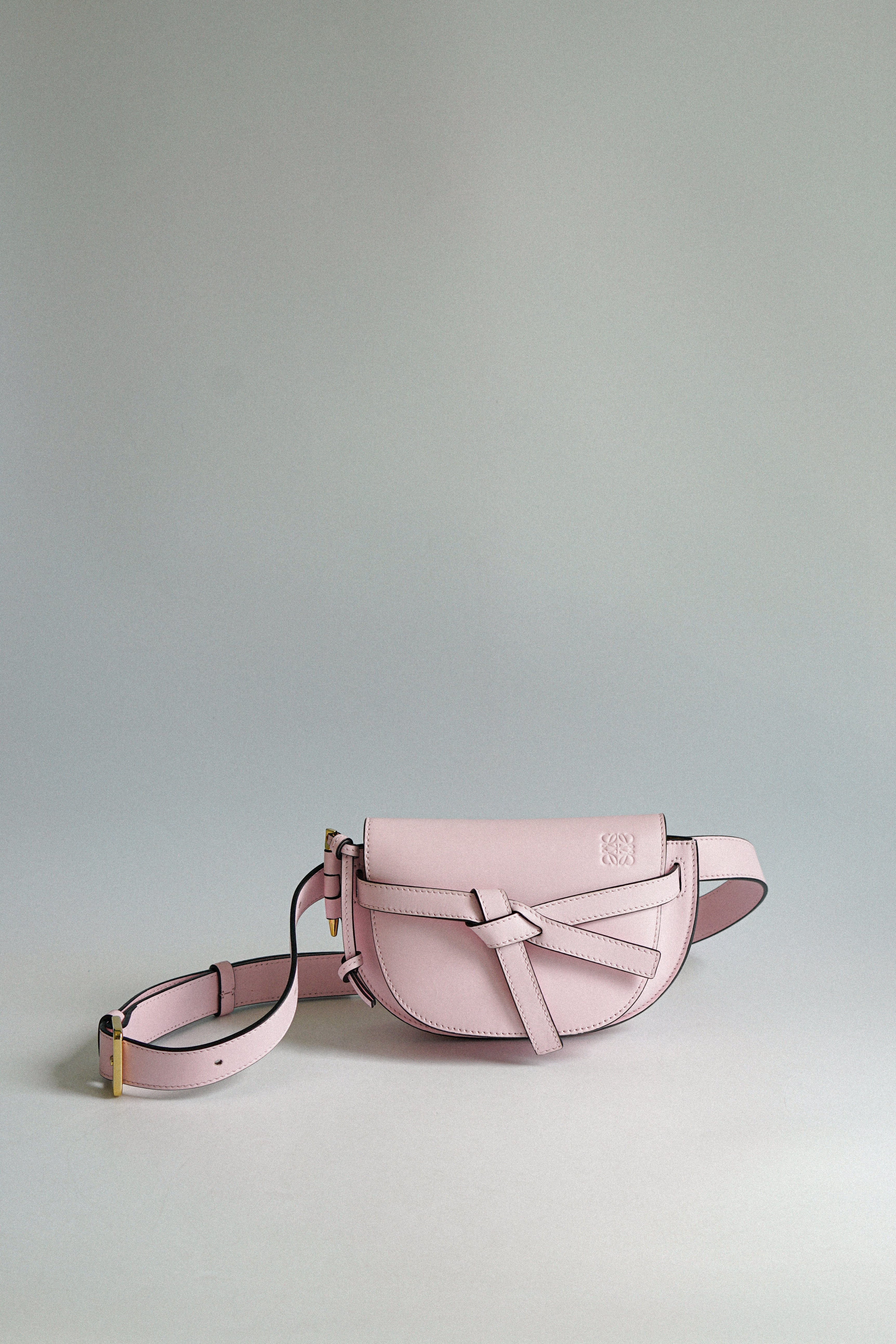 Loewe Mini Gate Bumbag Icy Pink