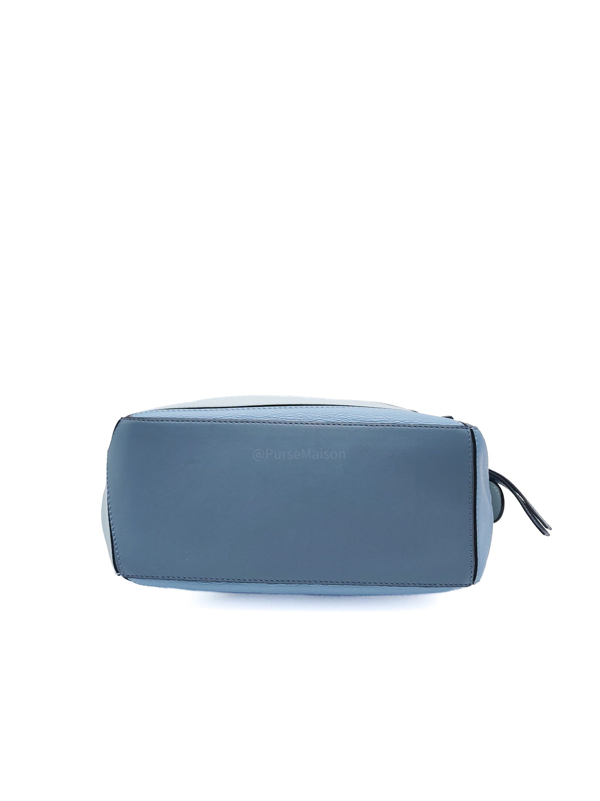Loewe Puzzle Bag Medium in Tricolor Blue Calfskin Leather and Light Gold Hardware | Purse Maison Luxury Bags Shop