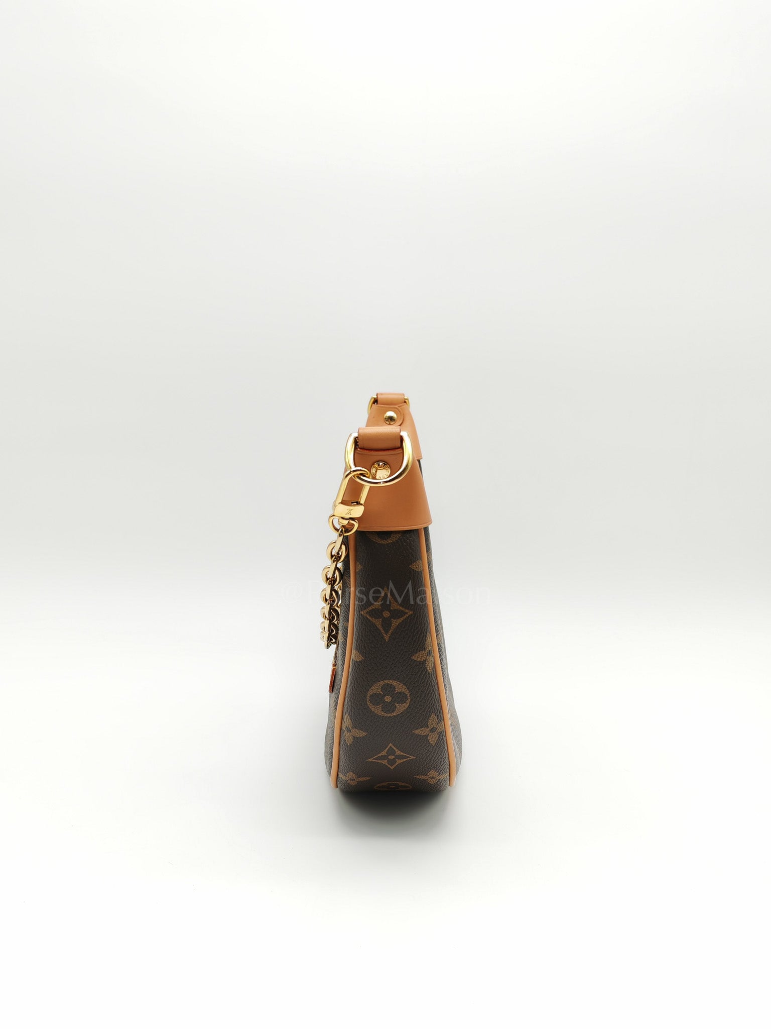 Loop Handbag in Monogram Canvas & Gold Hardware Microchip | Purse Maison Luxury Bags Shop