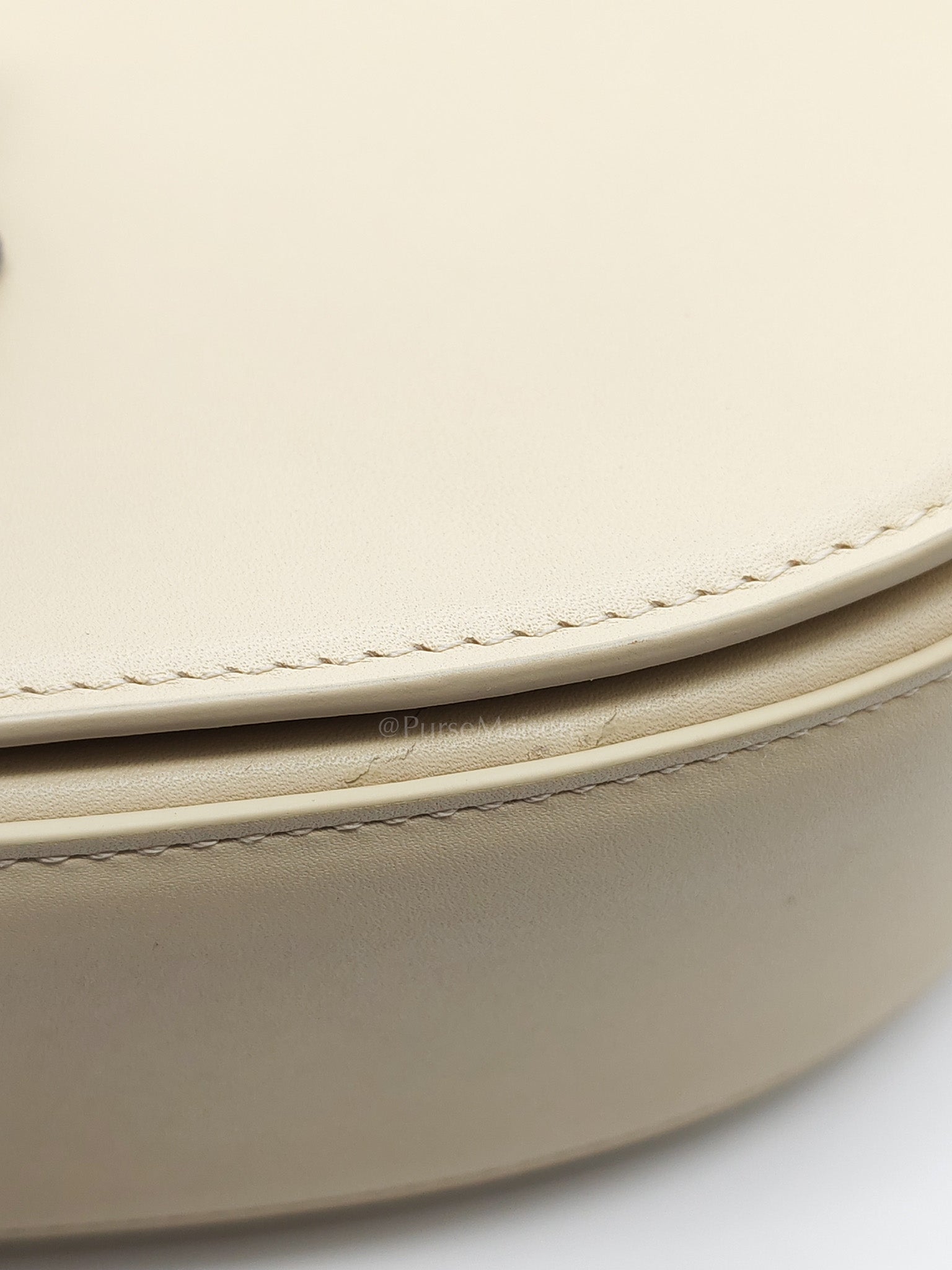 Loro Piana Bag Off White in Saddle Leather Crossbody Bag | Purse Maison Luxury Bags Shop