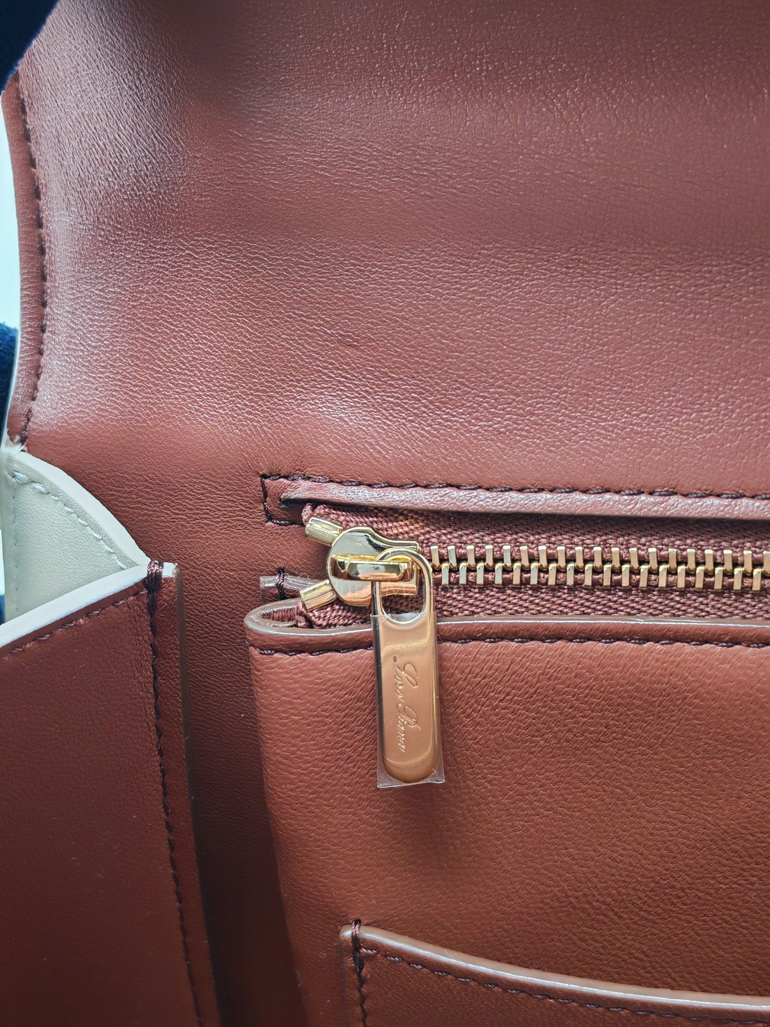 Loro Piana Bag Off White in Saddle Leather Crossbody Bag | Purse Maison Luxury Bags Shop