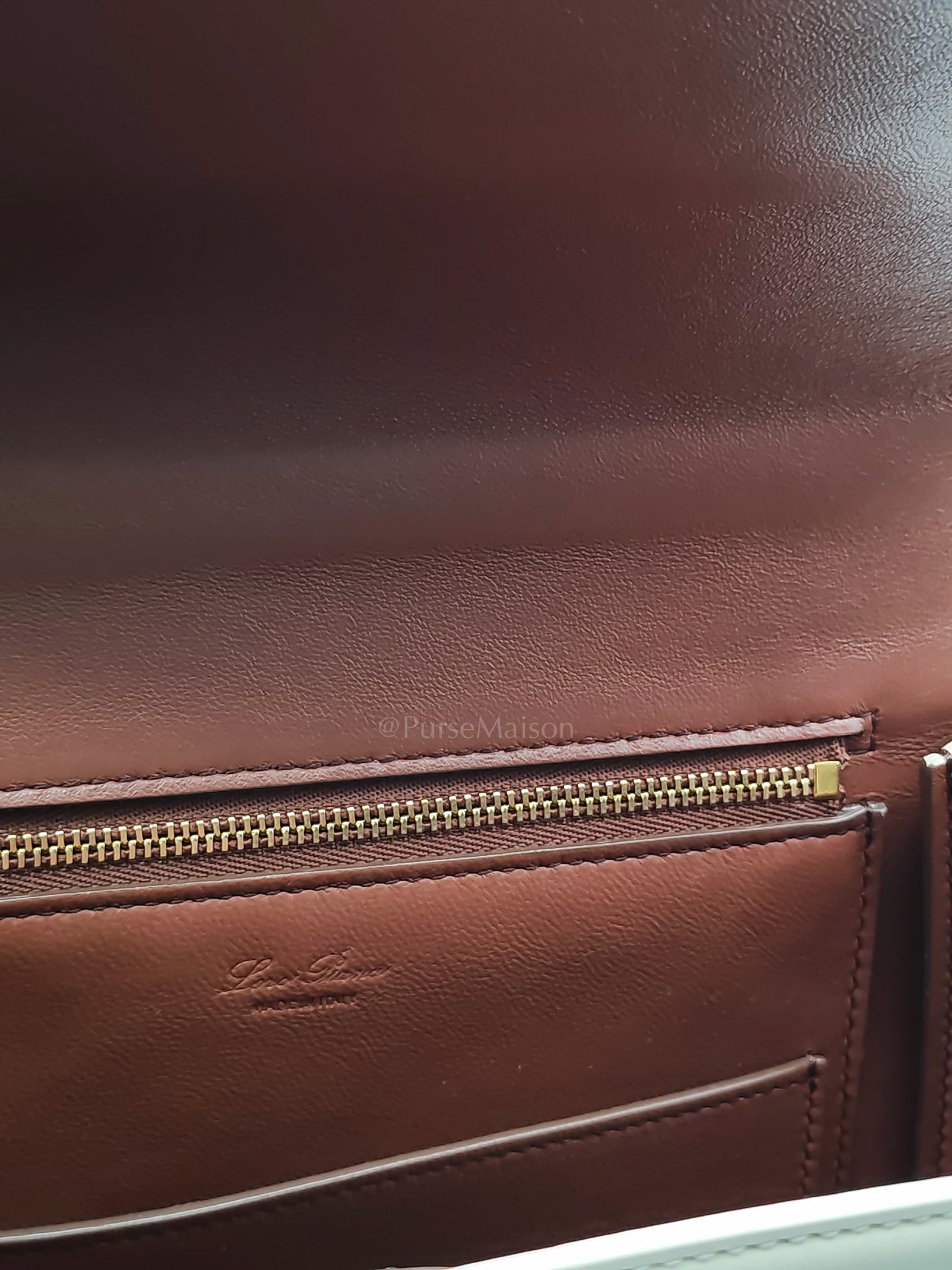 Loro Piana Bag Off White in Saddle Leather Crossbody Bag | Purse Maison Luxury Bags Shop